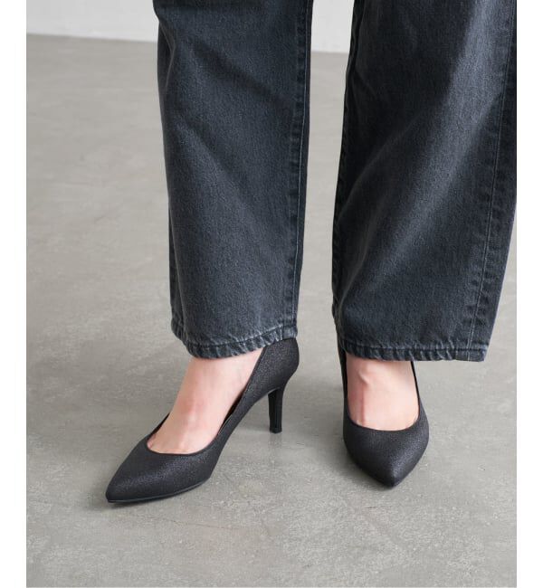  「≪追加≫7cmグリッタープレーンパンプス」|パンプス|