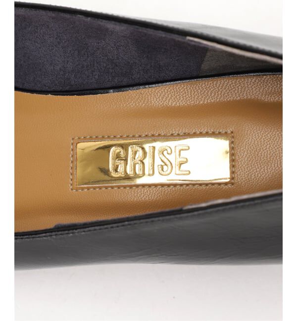 GRISE「《追加》GRISE4cmレザーBRAIDEDパンプス」|パンプス|