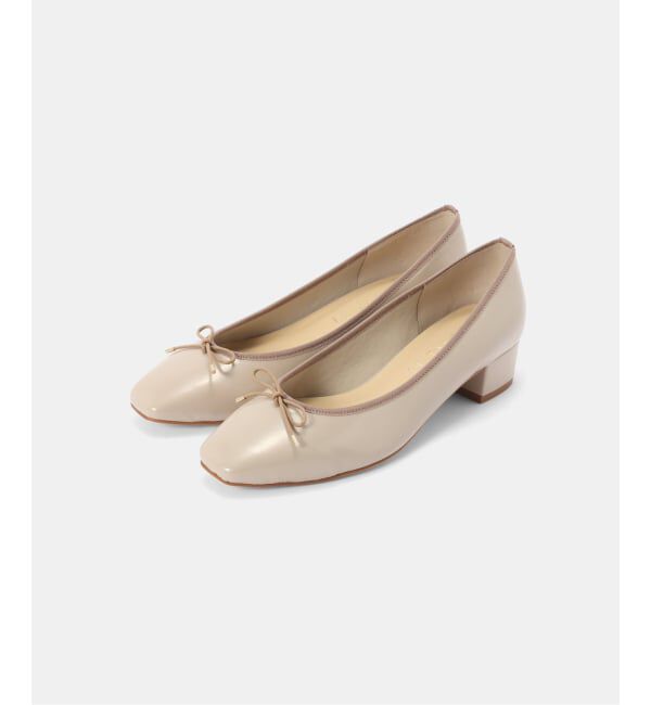  「《追加》3.5cmスクエアバレエパンプス」|パンプス|