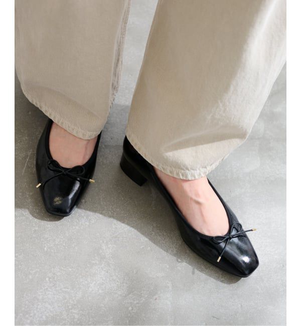  「《追加》3.5cmスクエアバレエパンプス」|パンプス|