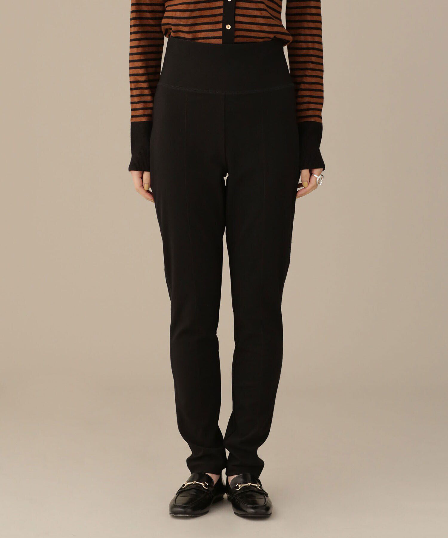 nano･universe「LB.03/トリコットリブセンタープレスカットパンツ」|その他|