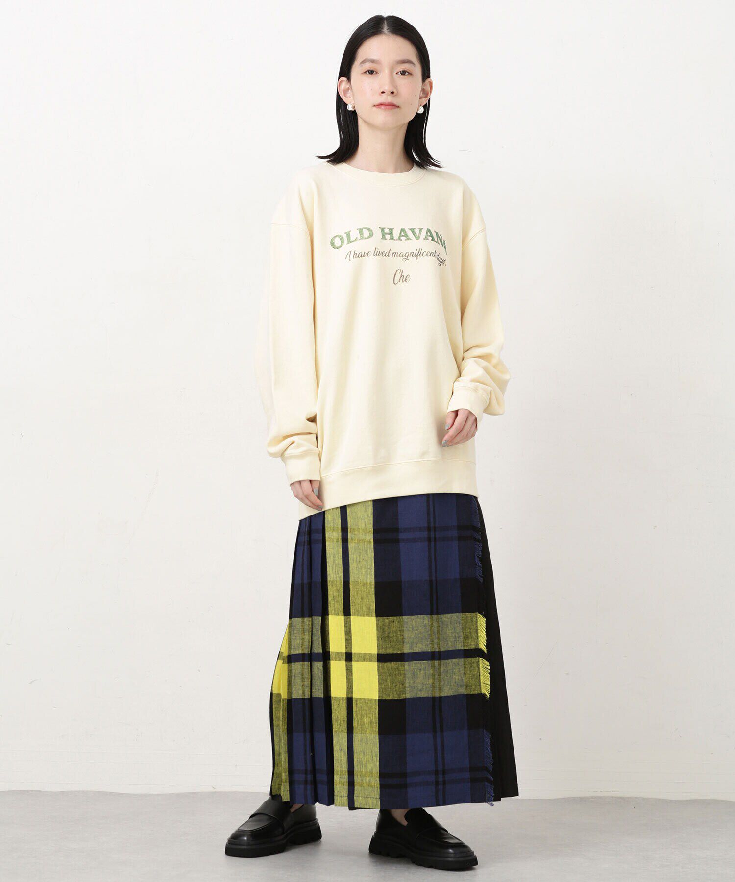 nano･universe「Odub/別注 プリントスウェット」|Tシャツ・カットソー|