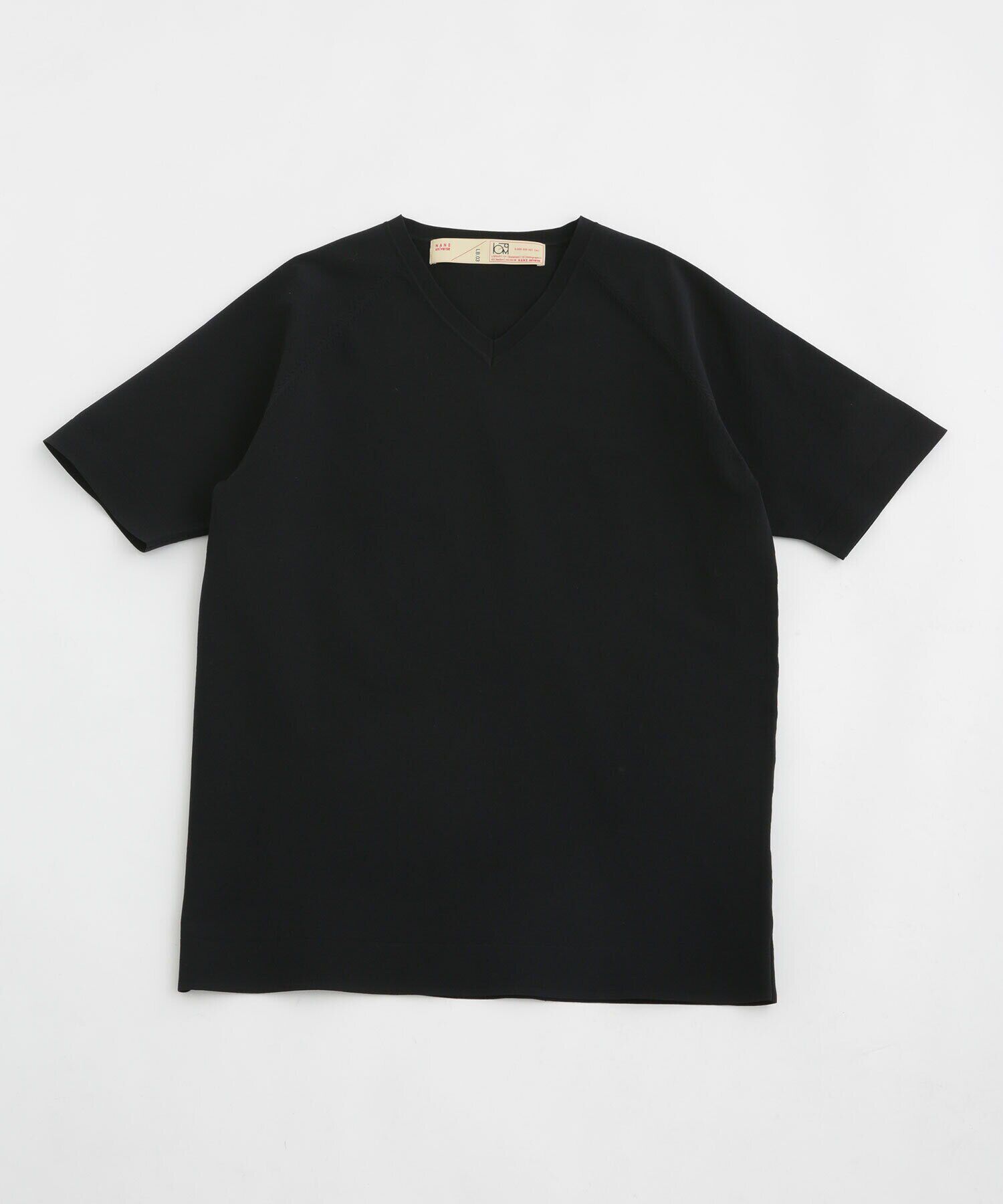 nano･universe「LB.03/SOLOTEXマルチファンクションVネックニット/半袖」|ニット・セーター|