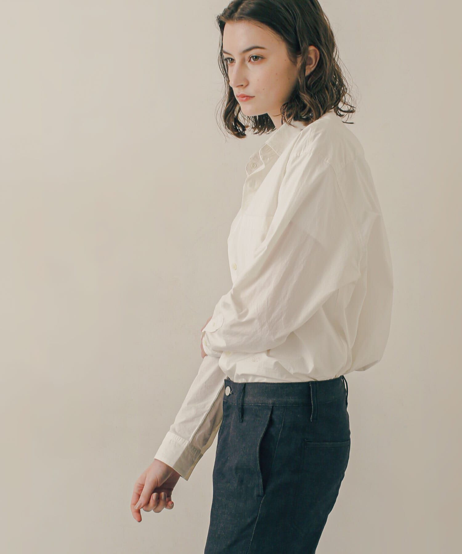 nano･universe「LB.03/｢ESSENTIAL LINE｣デタッチャブルカラーシャツ」|シャツ・ブラウス|