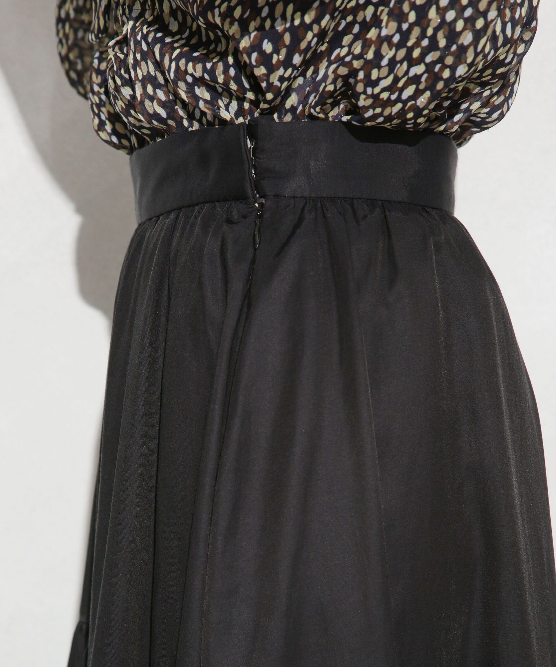 nano･universe「キュプラコットン ギャザースカート(セットアップ可)」|スカート|