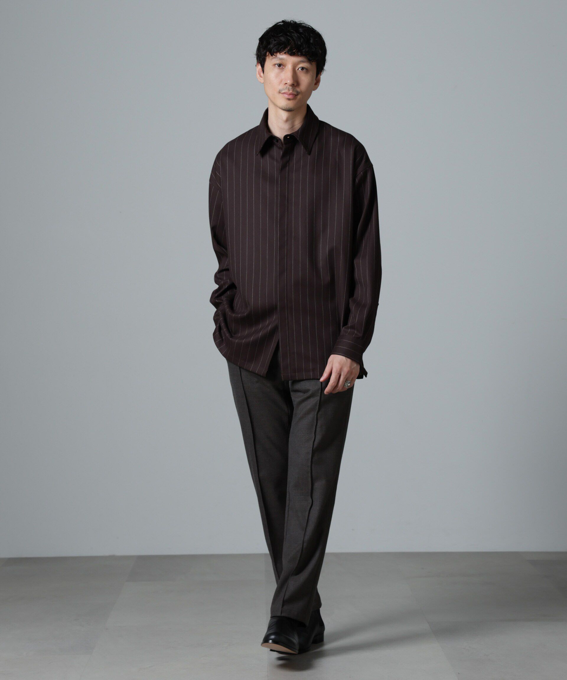 nano･universe「｢N TROUSERS PREMIUM｣RENURウール混洗えるサキソニーパンツ(セットアップ可)」|スーツ|