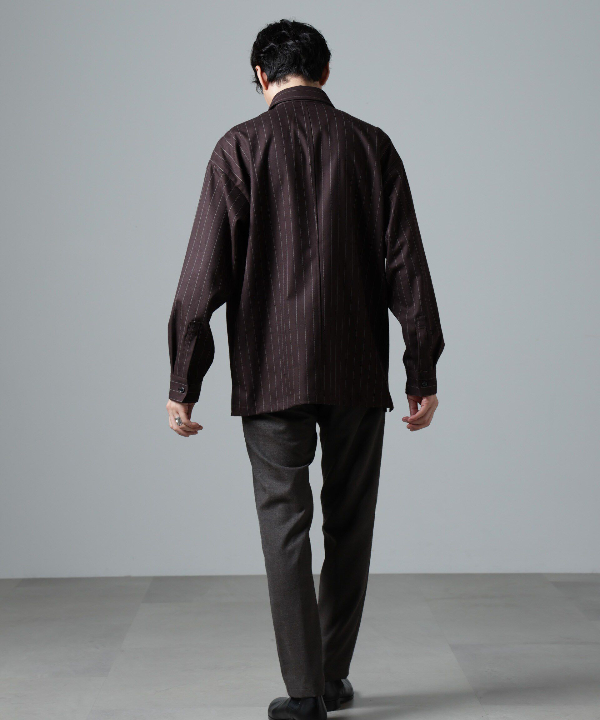 nano･universe「｢N TROUSERS PREMIUM｣RENURウール混洗えるサキソニーパンツ(セットアップ可)」|スーツ|