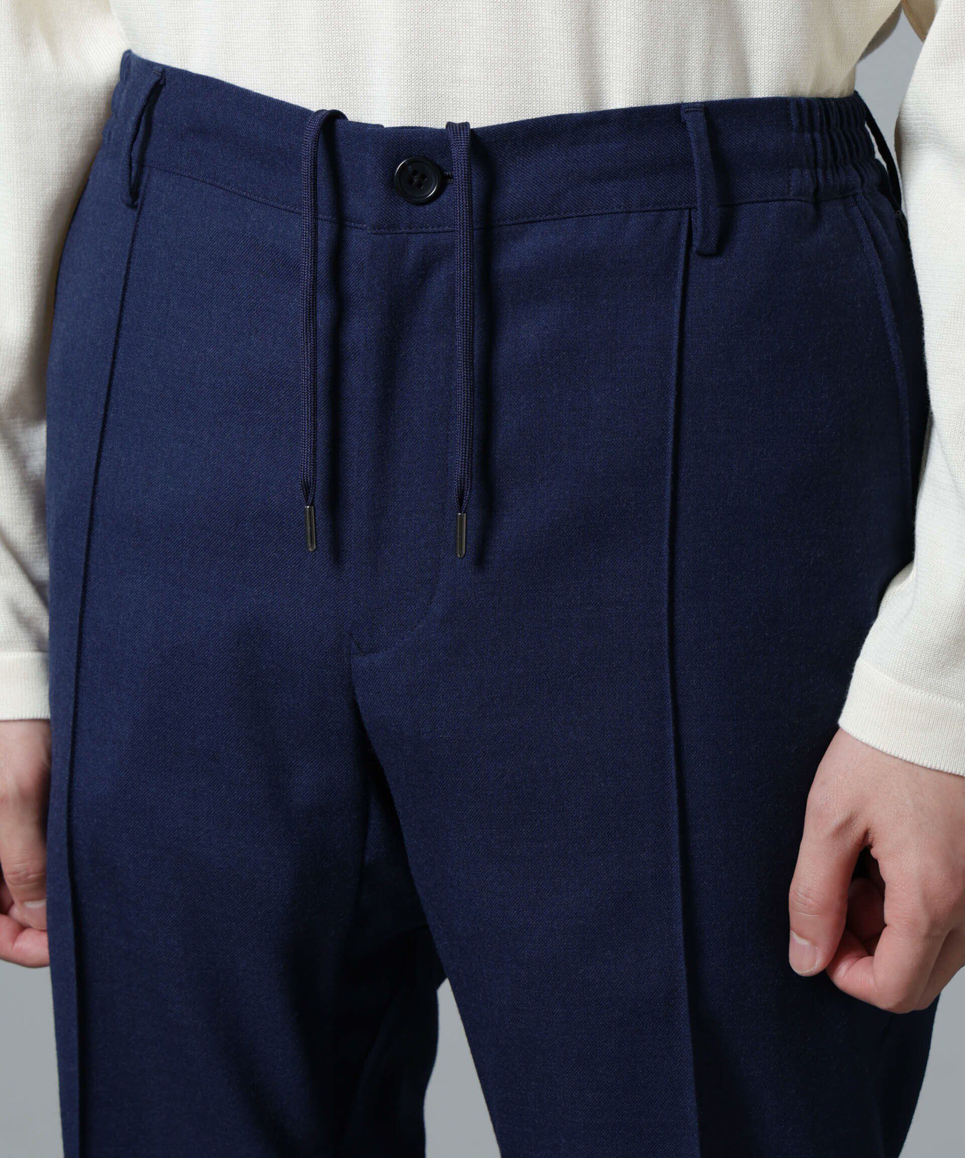 nano･universe「｢N TROUSERS PREMIUM｣RENURウール混洗えるサキソニーパンツ(セットアップ可)」|スーツ|