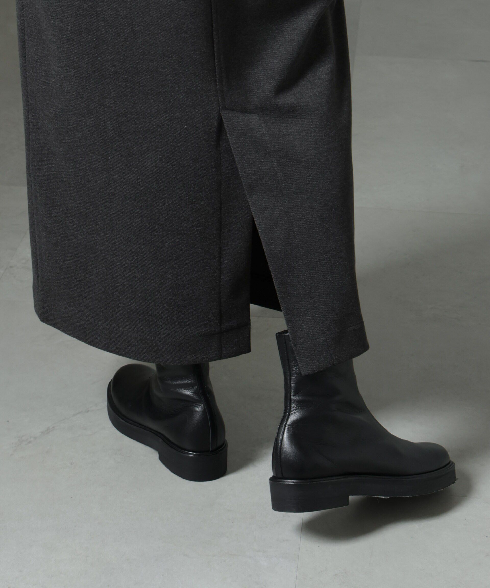 nano･universe「前後2wayクルーネックストレートラインジャンスカ」|ワンピース|