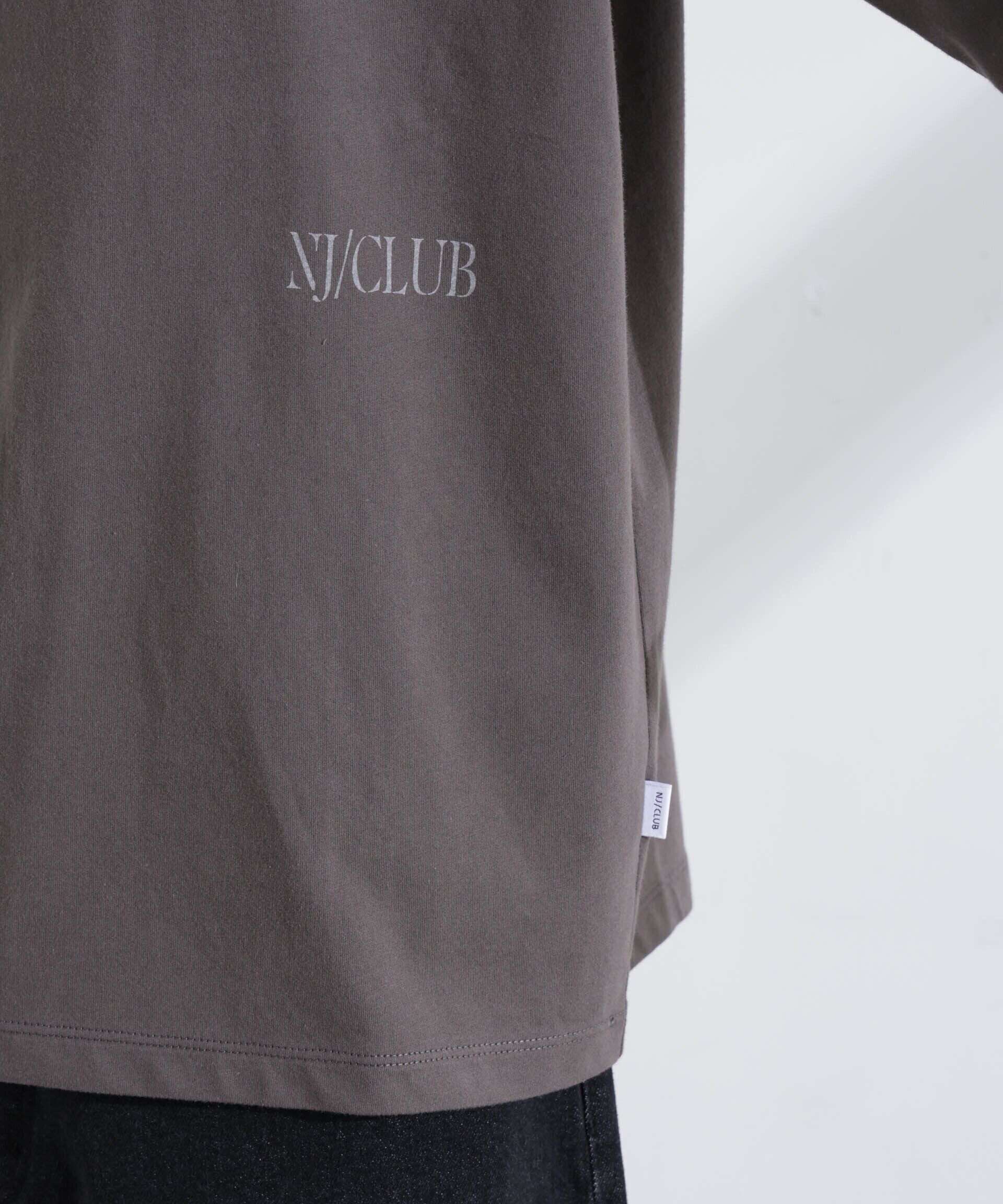 nano･universe「｢NJ/CLUB｣ ロゴプリントロングスリーブTシャツ」|Tシャツ・カットソー|