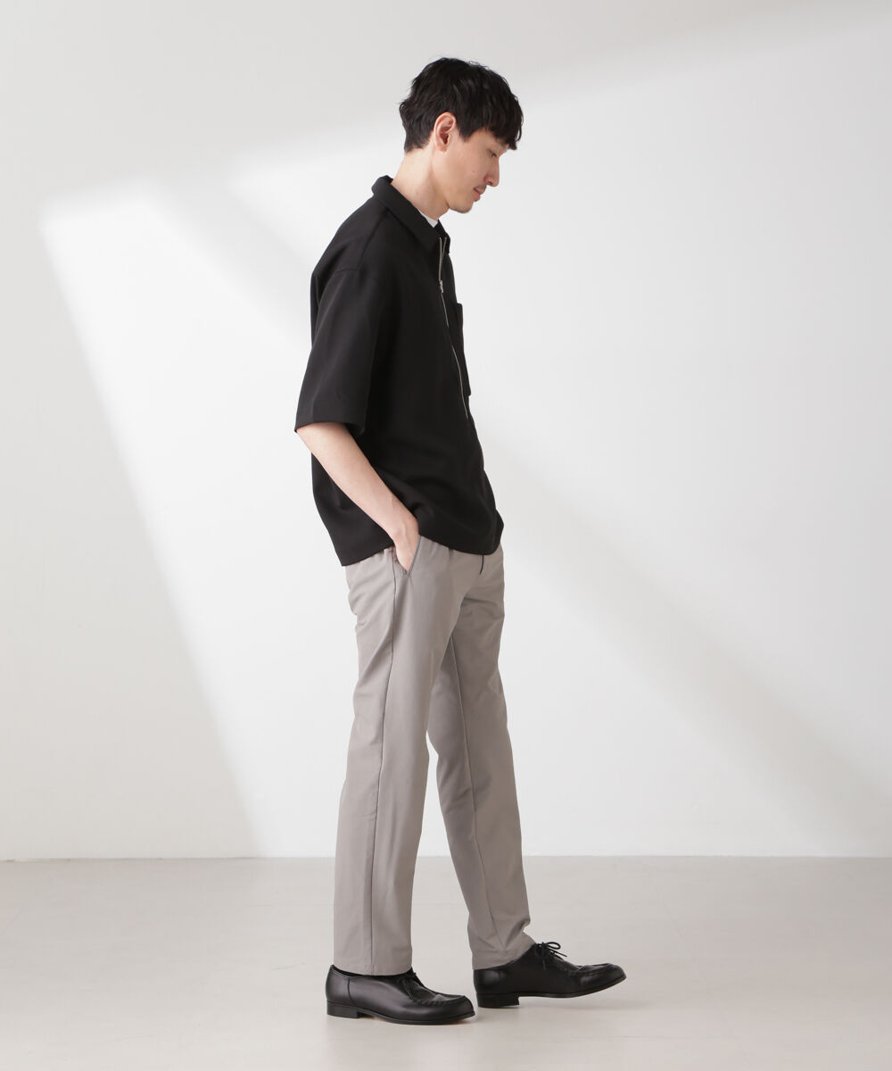 nano･universe「Epoche ハーフZIPシャツ」|シャツ・ブラウス|