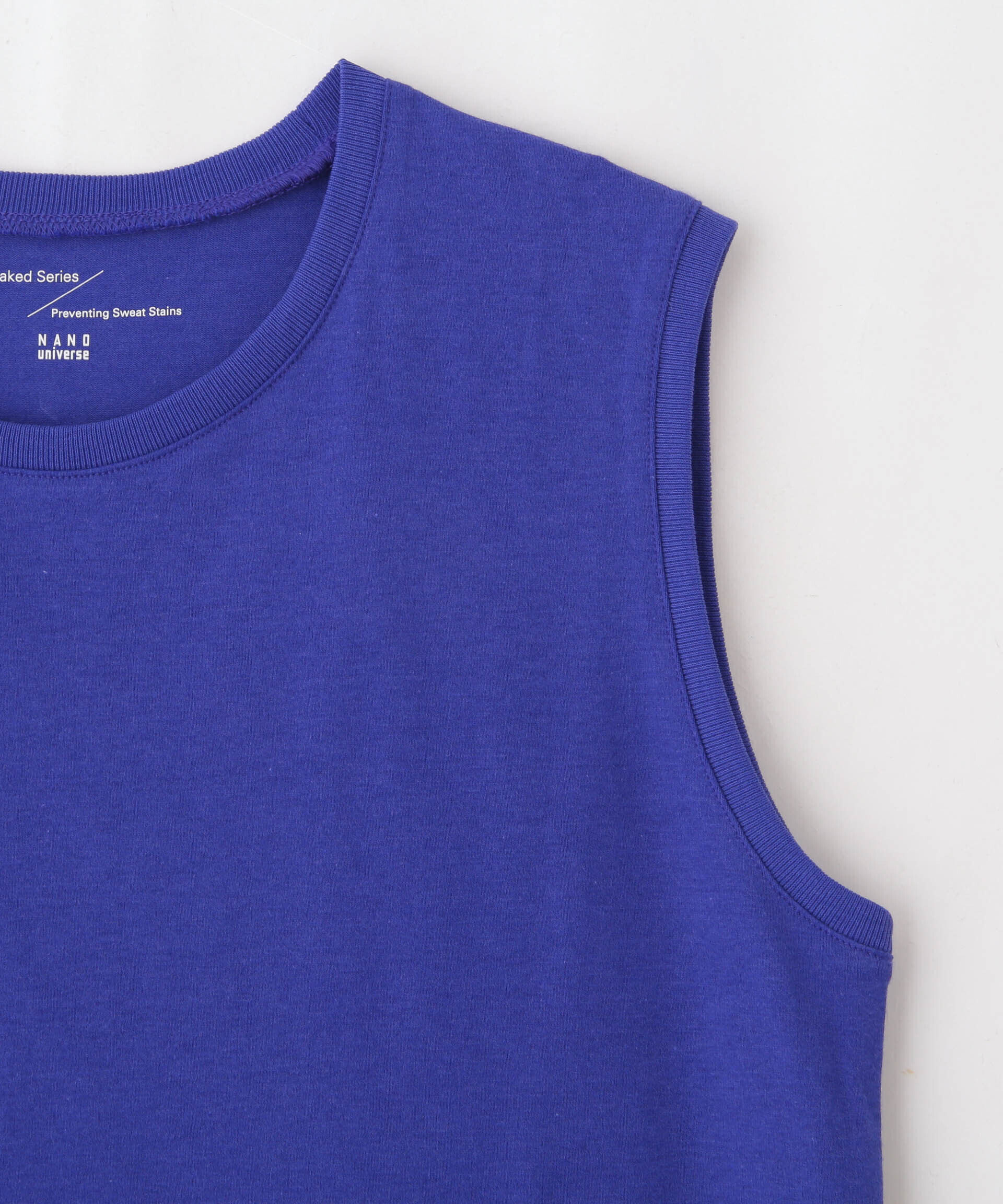 nano･universe「Anti Soaked(R) 汗染み防止カラフルノースリTシャツ」|Tシャツ・カットソー|