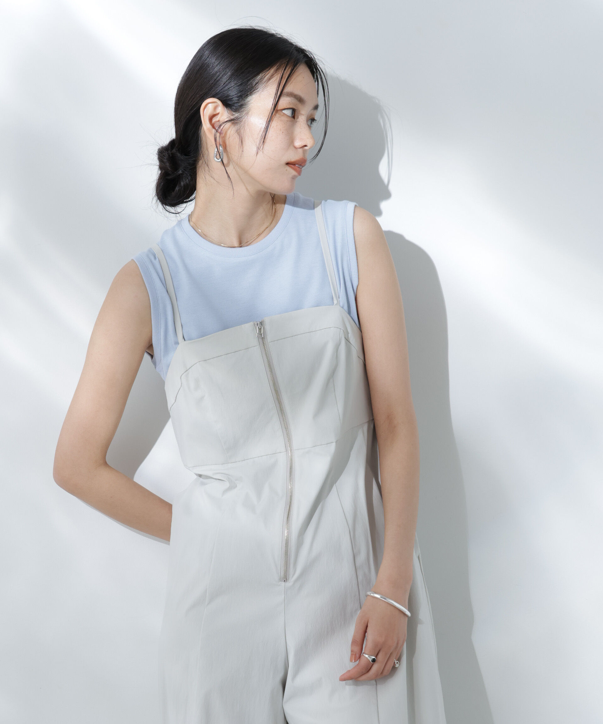 nano･universe「Anti Soaked(R) 汗染み防止カラフルノースリTシャツ」|Tシャツ・カットソー|