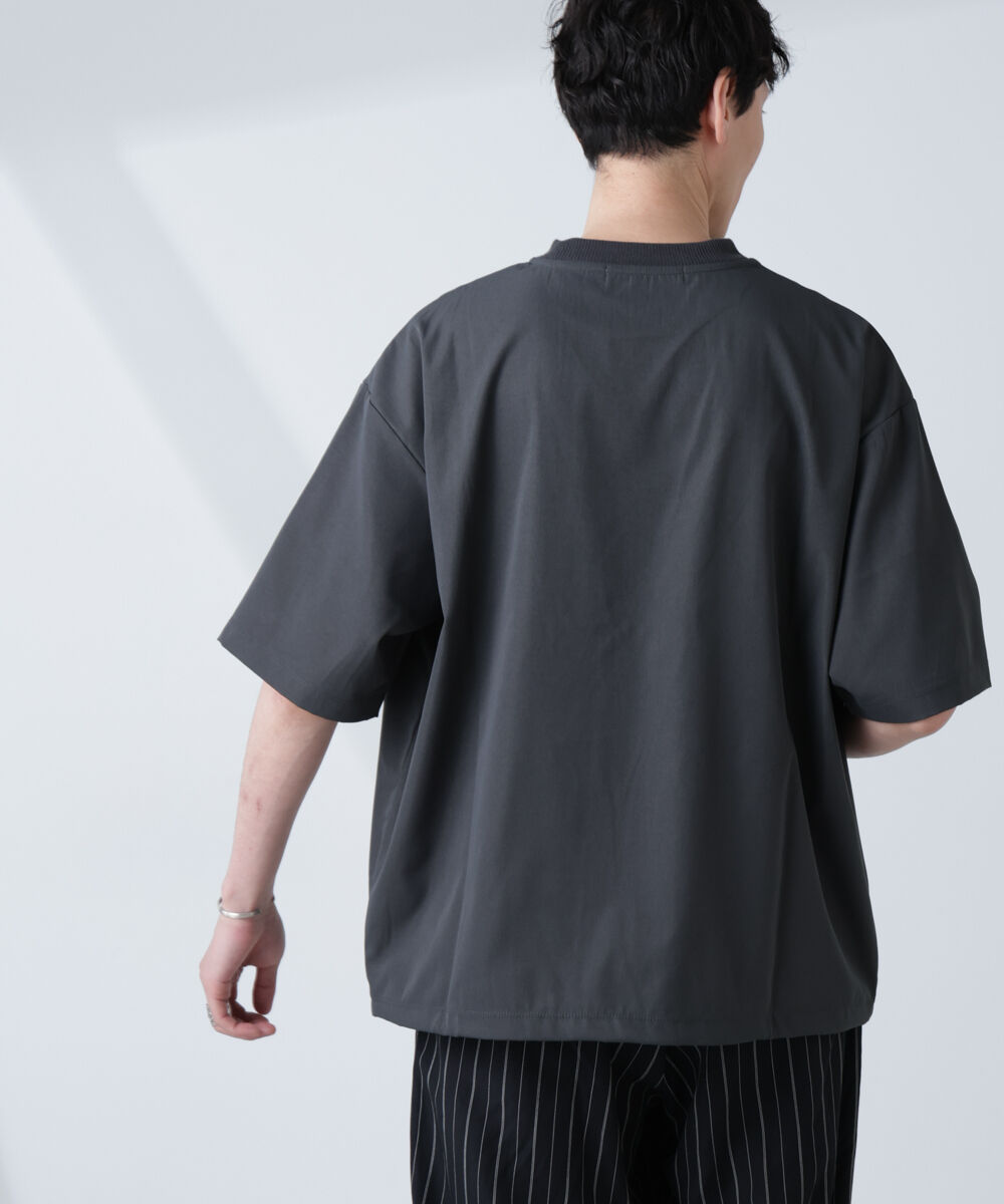 nano･universe「ストレッチファブリックバルーンTシャツ」|Tシャツ・カットソー|