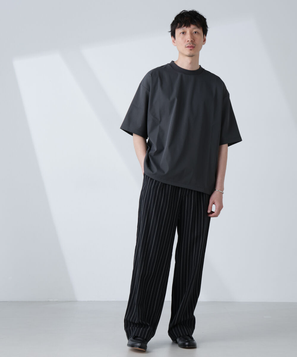 nano･universe「ストレッチファブリックバルーンTシャツ」|Tシャツ・カットソー|