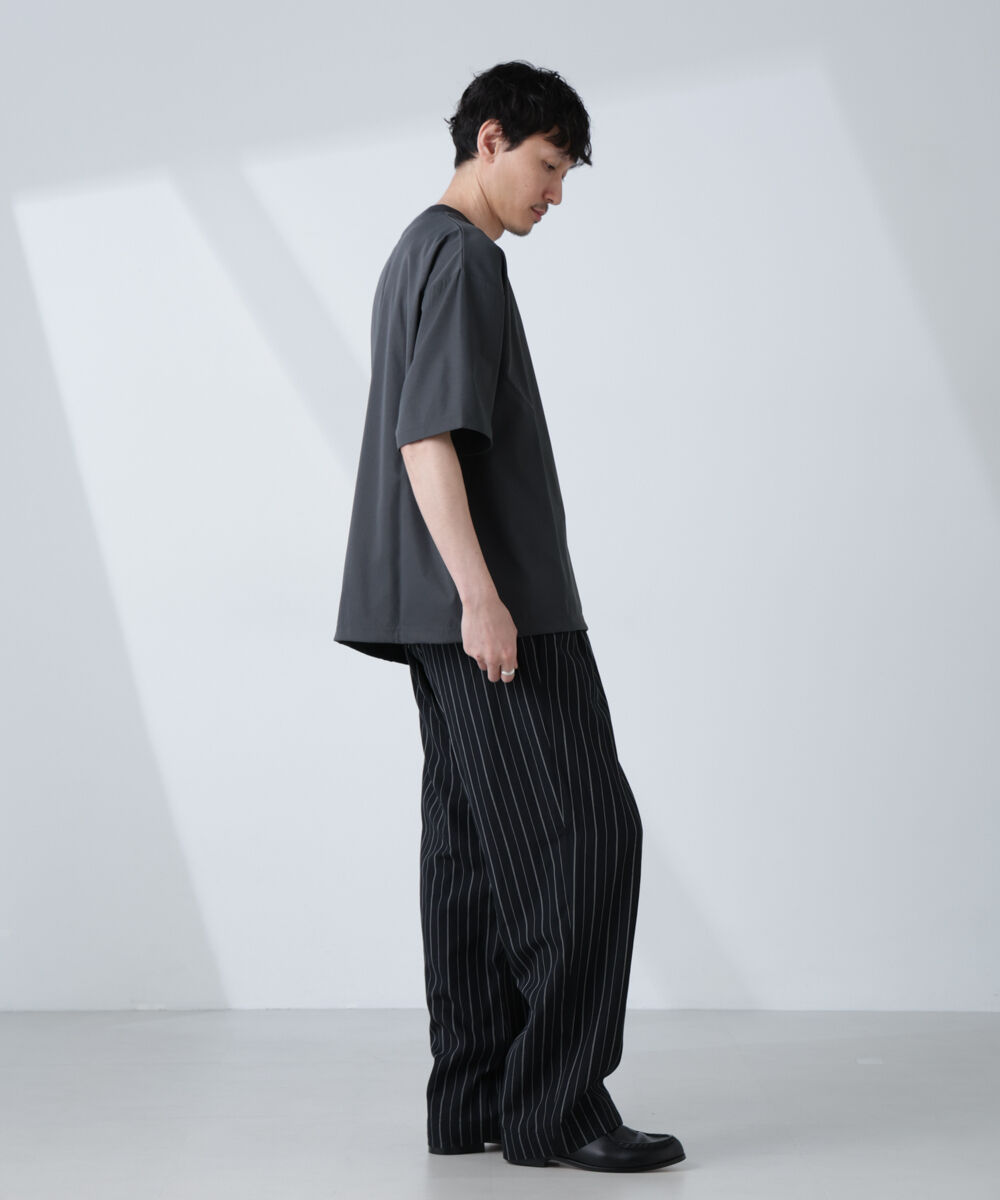 nano･universe「ストレッチファブリックバルーンTシャツ」|Tシャツ・カットソー|