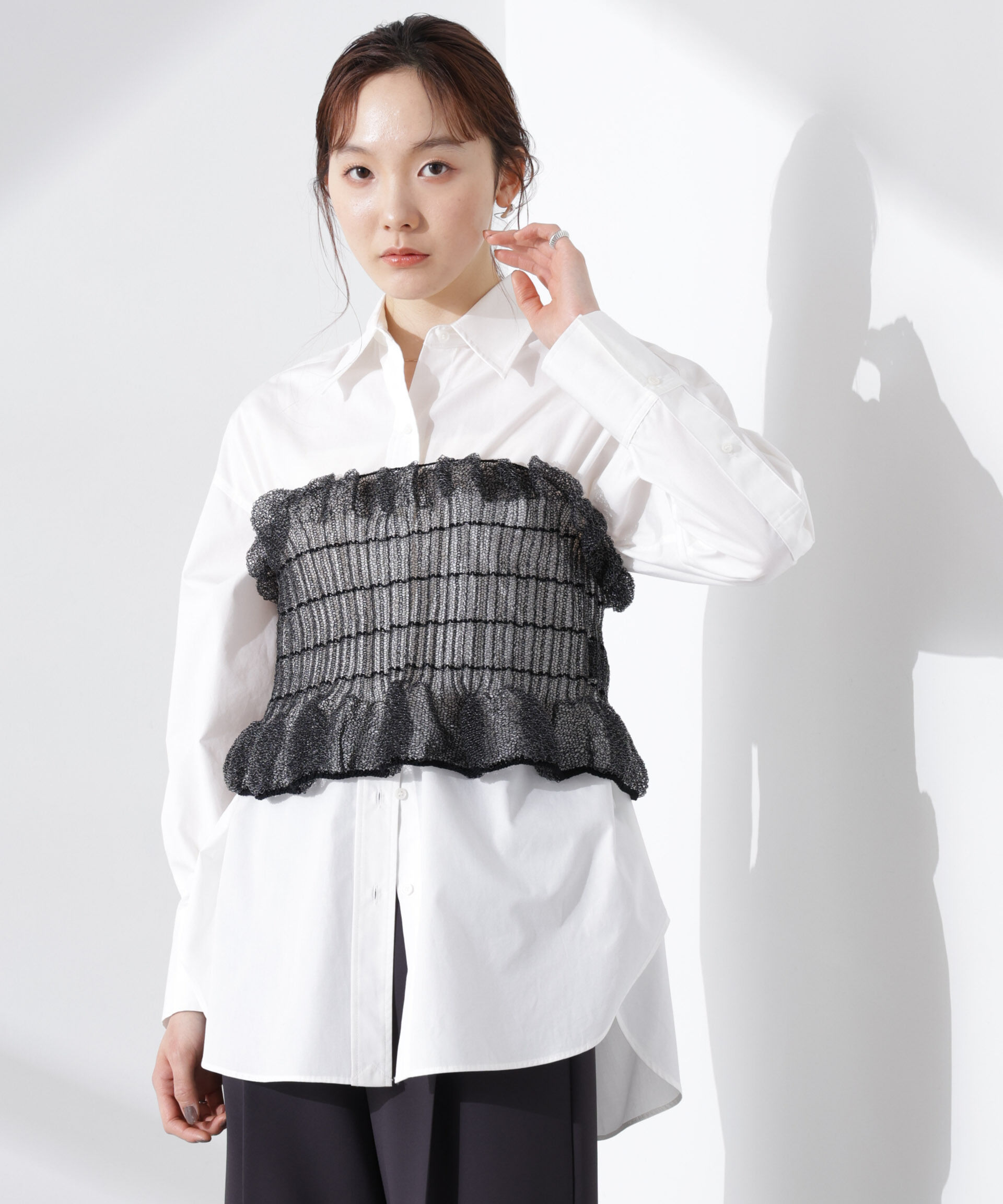 nano･universe「ODAKHA/specter tube top」|ニット・セーター|