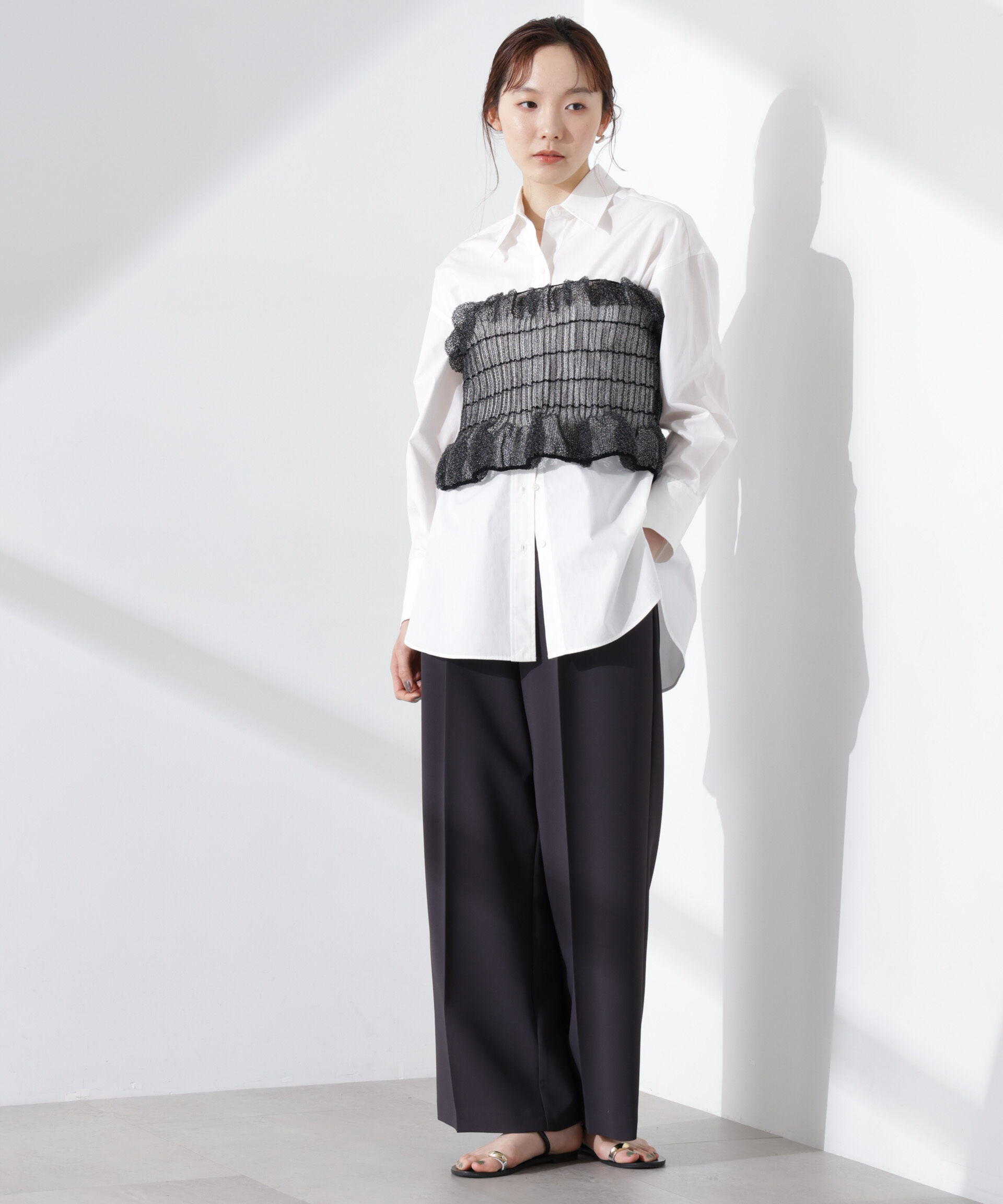 nano･universe「ODAKHA/specter tube top」|ニット・セーター|