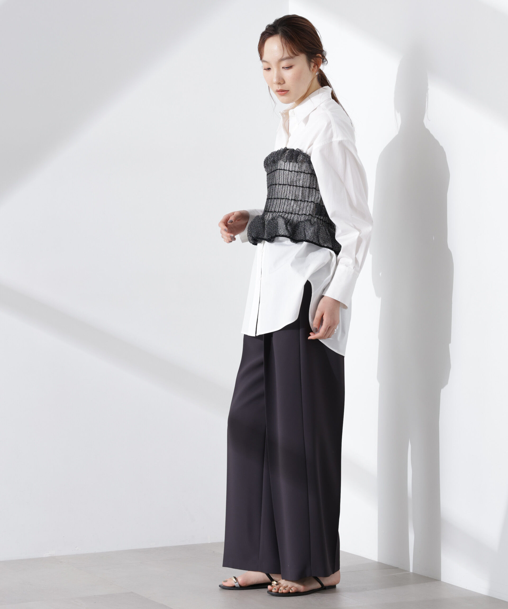 nano･universe「ODAKHA/specter tube top」|ニット・セーター|