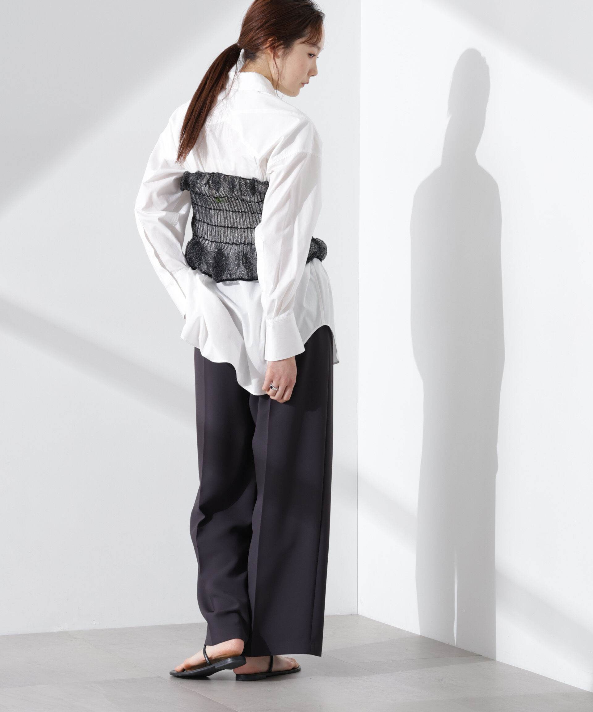 nano･universe「ODAKHA/specter tube top」|ニット・セーター|