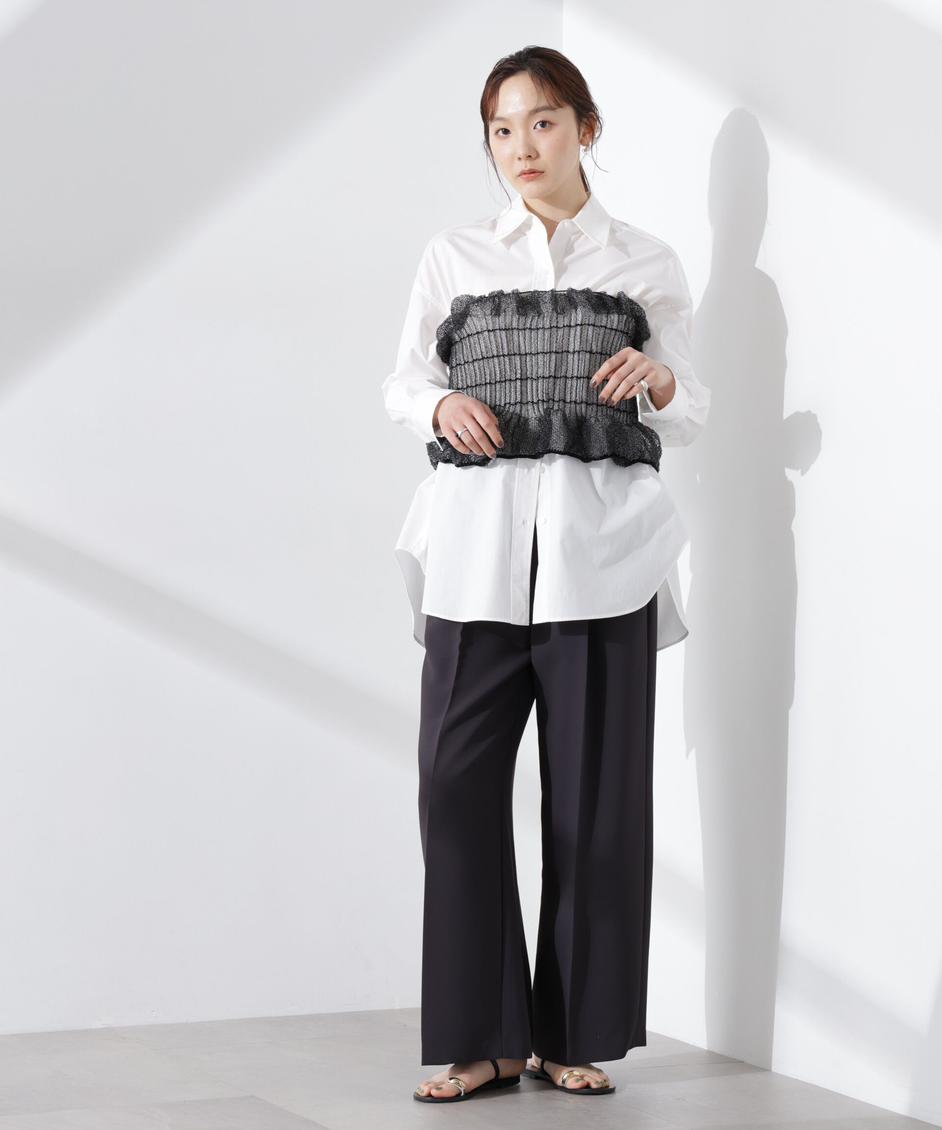 nano･universe「ODAKHA/specter tube top」|ニット・セーター|