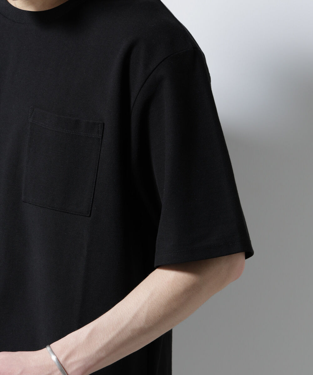 nano･universe「「MC」coveross(R)ツイル調 冷感プレーティング天竺 ポケットTシャツ」|Tシャツ・カットソー|