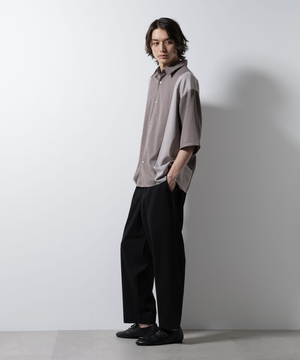 nano･universe「リネンミックスリラックスイージーパンツ」|チノ|