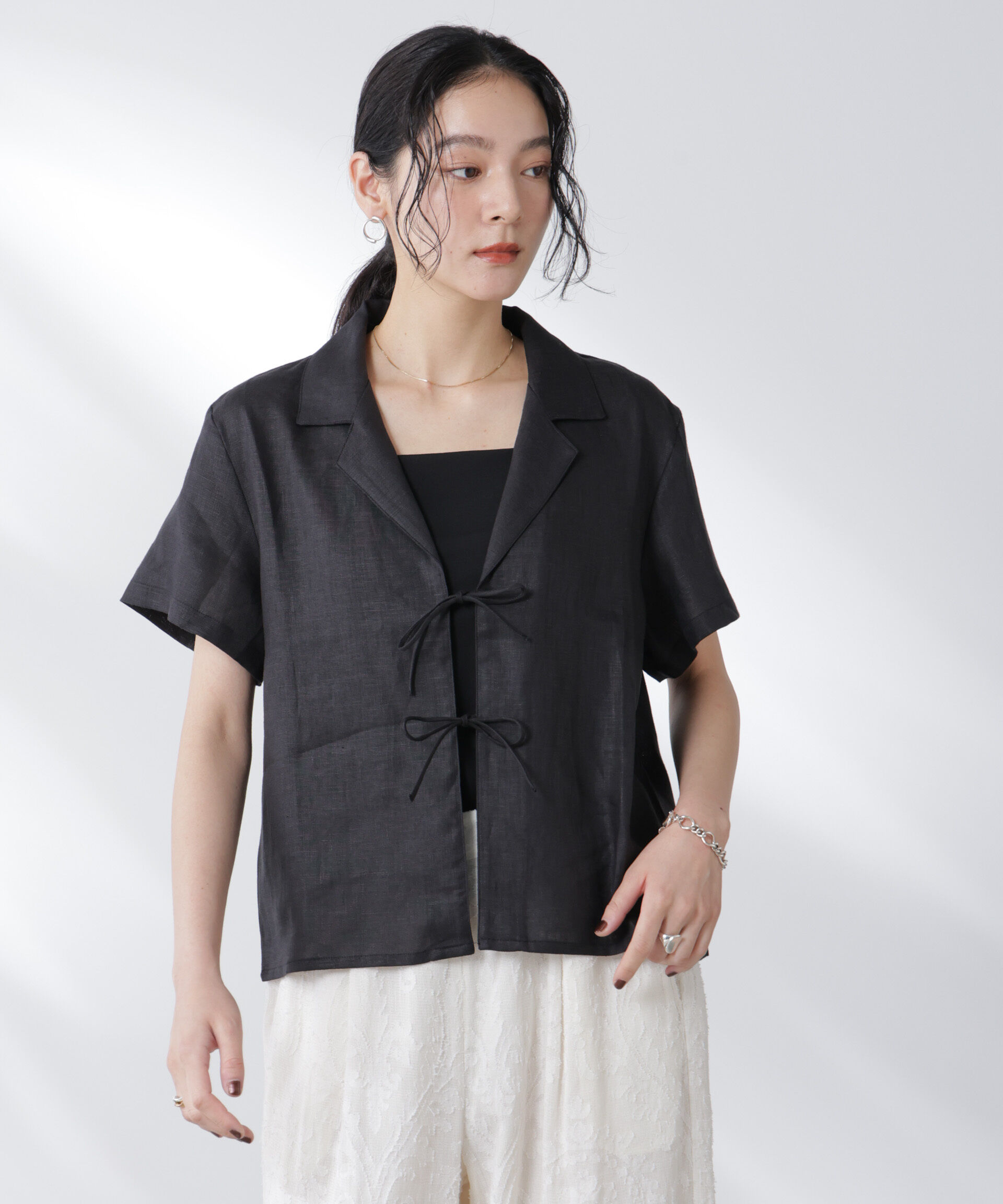 nano･universe「RITA ROW/AMBER BLOUSE」|シャツ・ブラウス|