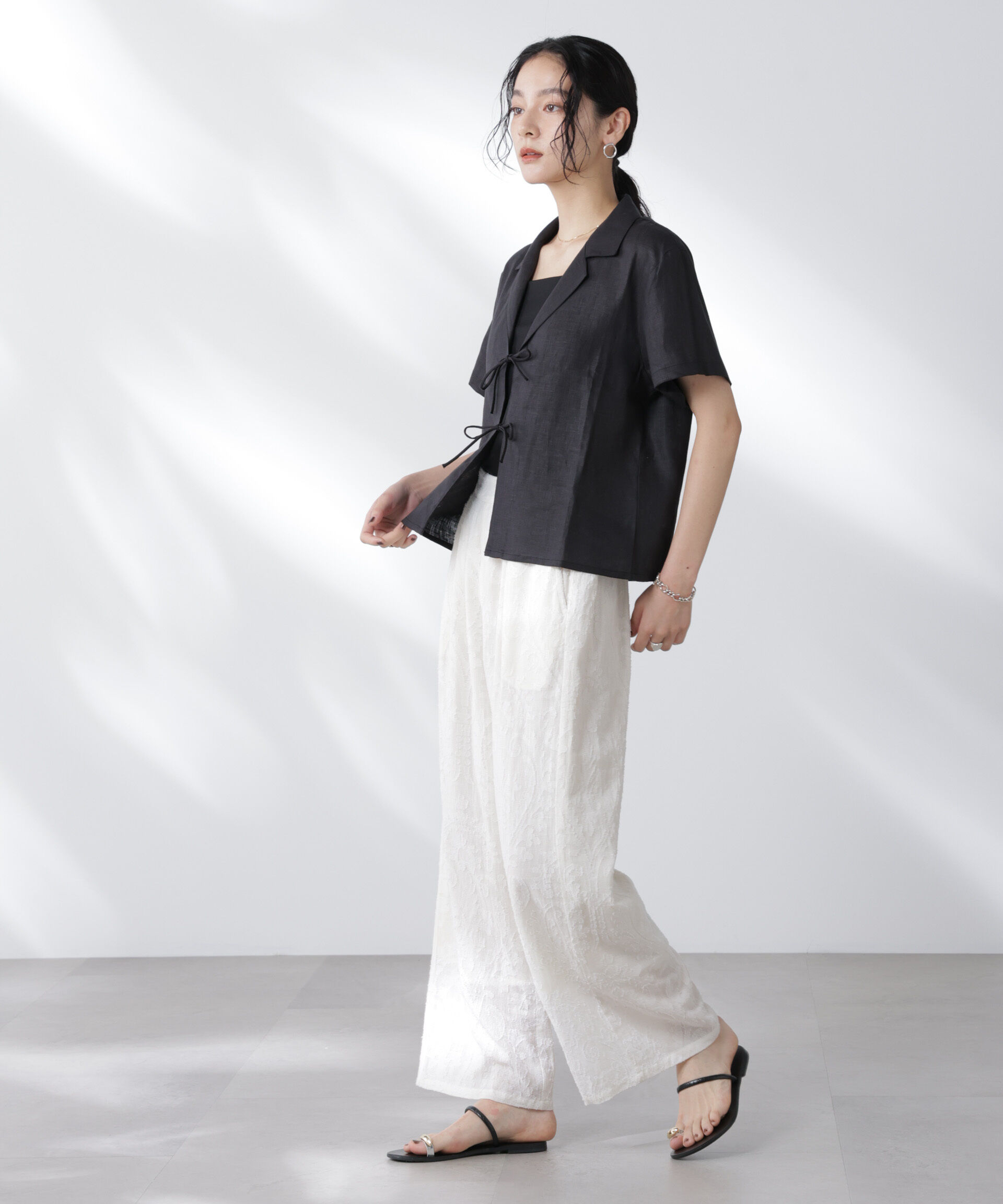 nano･universe「RITA ROW/AMBER BLOUSE」|シャツ・ブラウス|