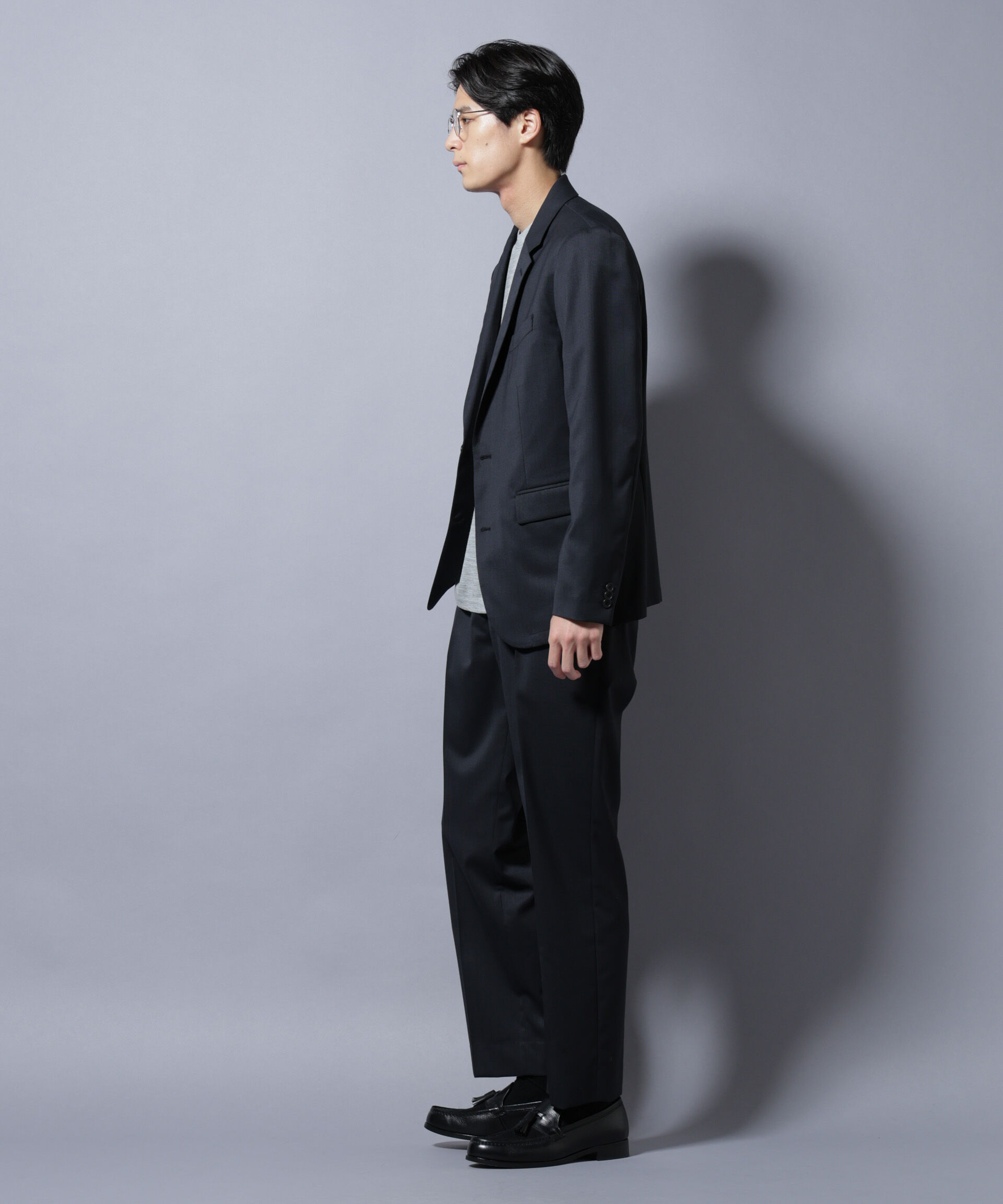 nano･universe「「Damerino Select」RENU(R)T/Wシャドーチェックパンツ（セットアップ可)」|スーツ|