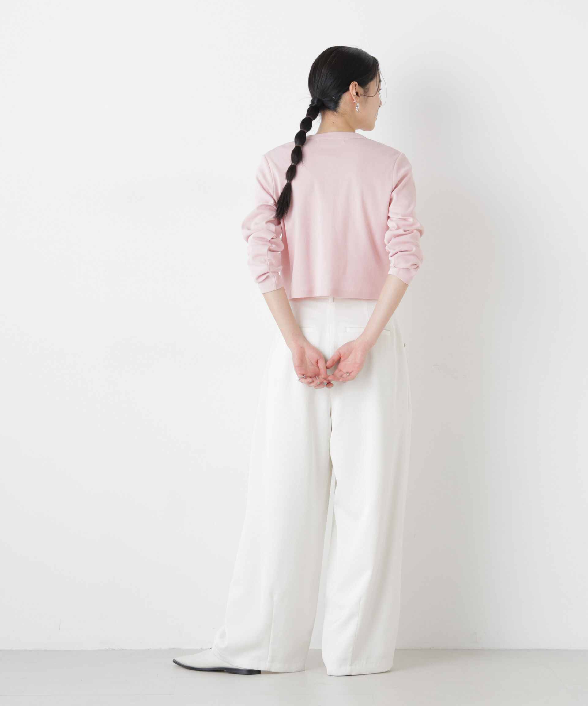 nano･universe「強撚コットンコンパクトカーディガン」|Tシャツ・カットソー|