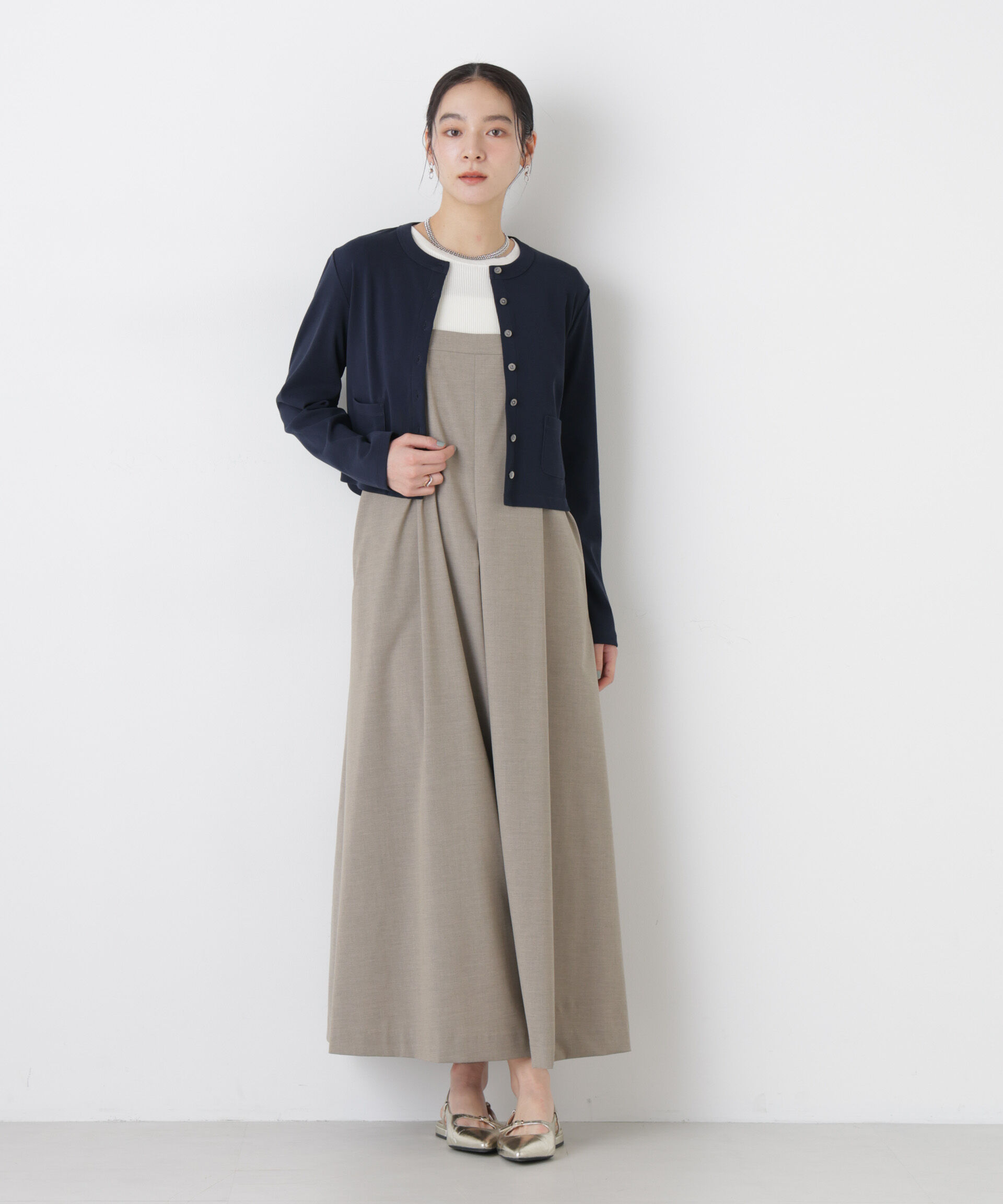 nano･universe「強撚コットンコンパクトカーディガン」|Tシャツ・カットソー|