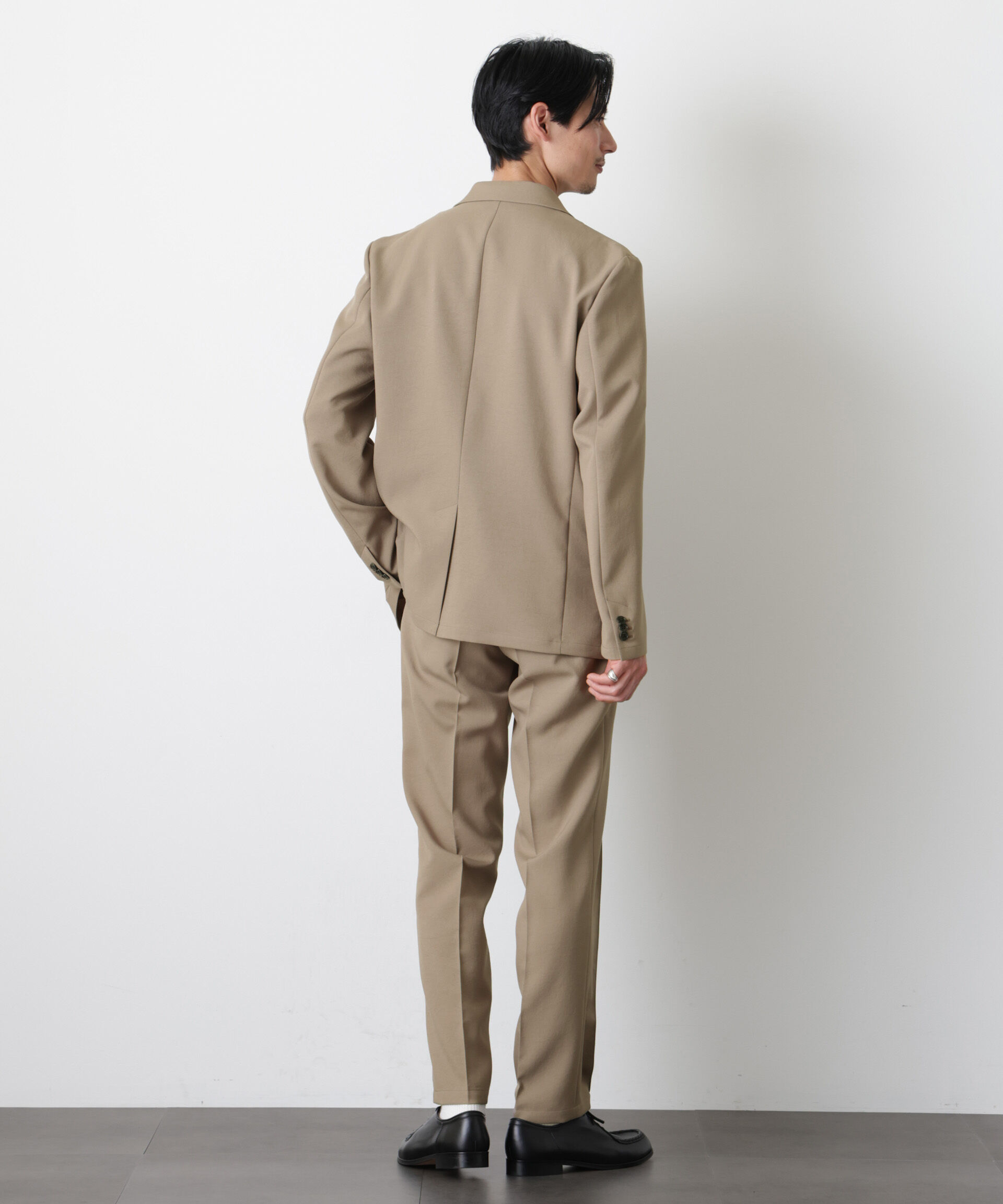 nano･universe「｢DamerinoSelect｣ﾀﾞﾝﾄﾂｵﾁｰﾙ防汚ﾃｯｸｽﾄﾚｯﾁｼﾞｬｹｯﾄ(ｾ 」|スーツ|