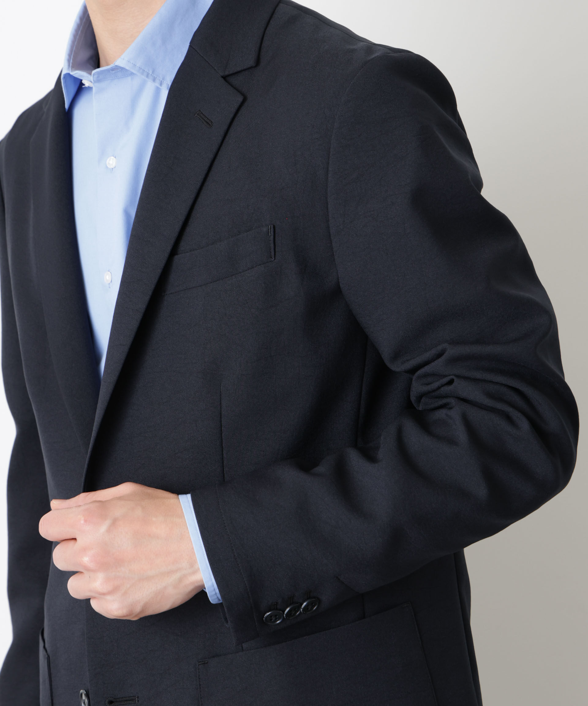 nano･universe「｢DamerinoSelect｣ﾀﾞﾝﾄﾂｵﾁｰﾙ防汚ﾃｯｸｽﾄﾚｯﾁｼﾞｬｹｯﾄ(ｾ 」|スーツ|