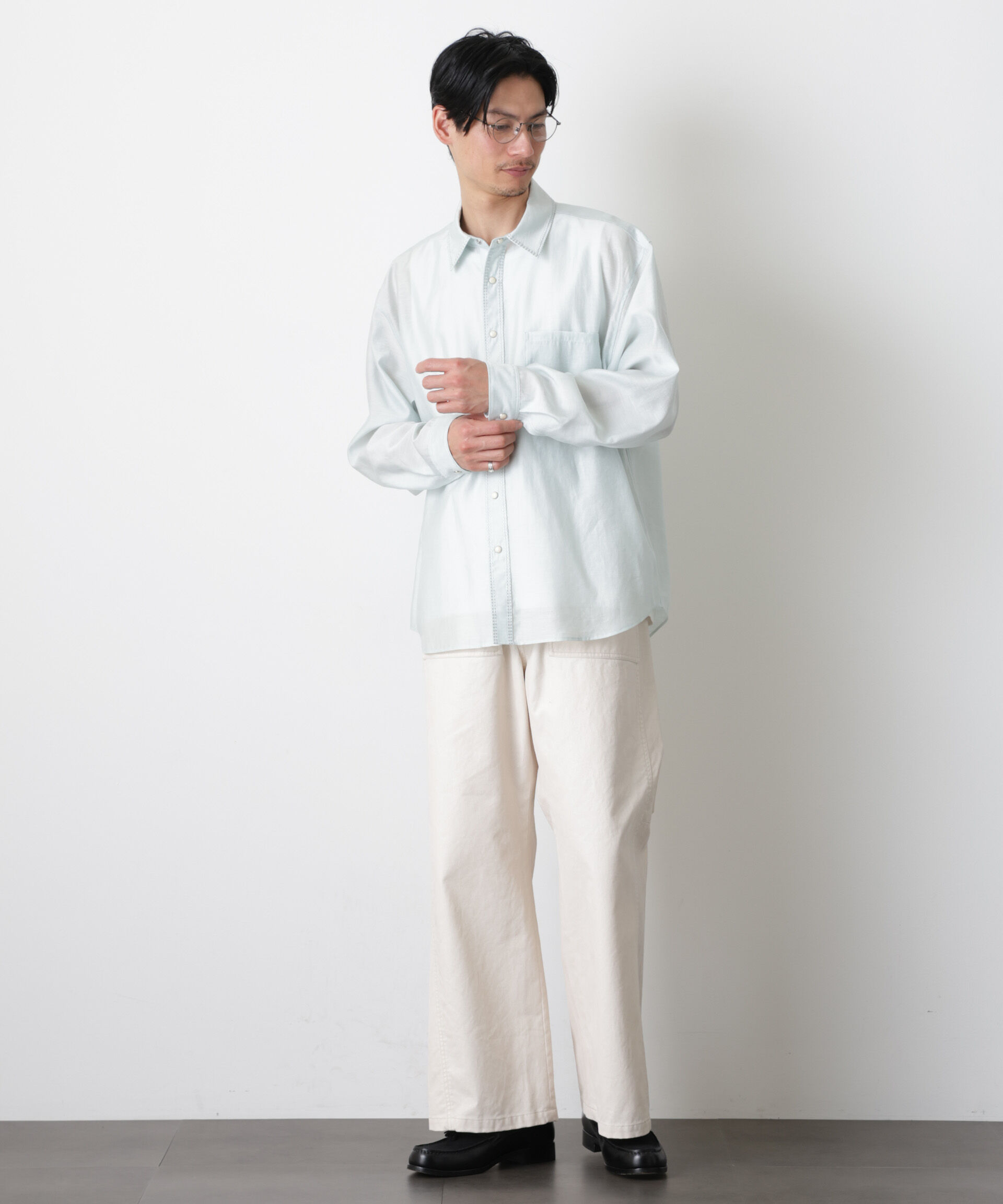 nano･universe「フロッキーチノ ベイカーパンツ」|チノ|