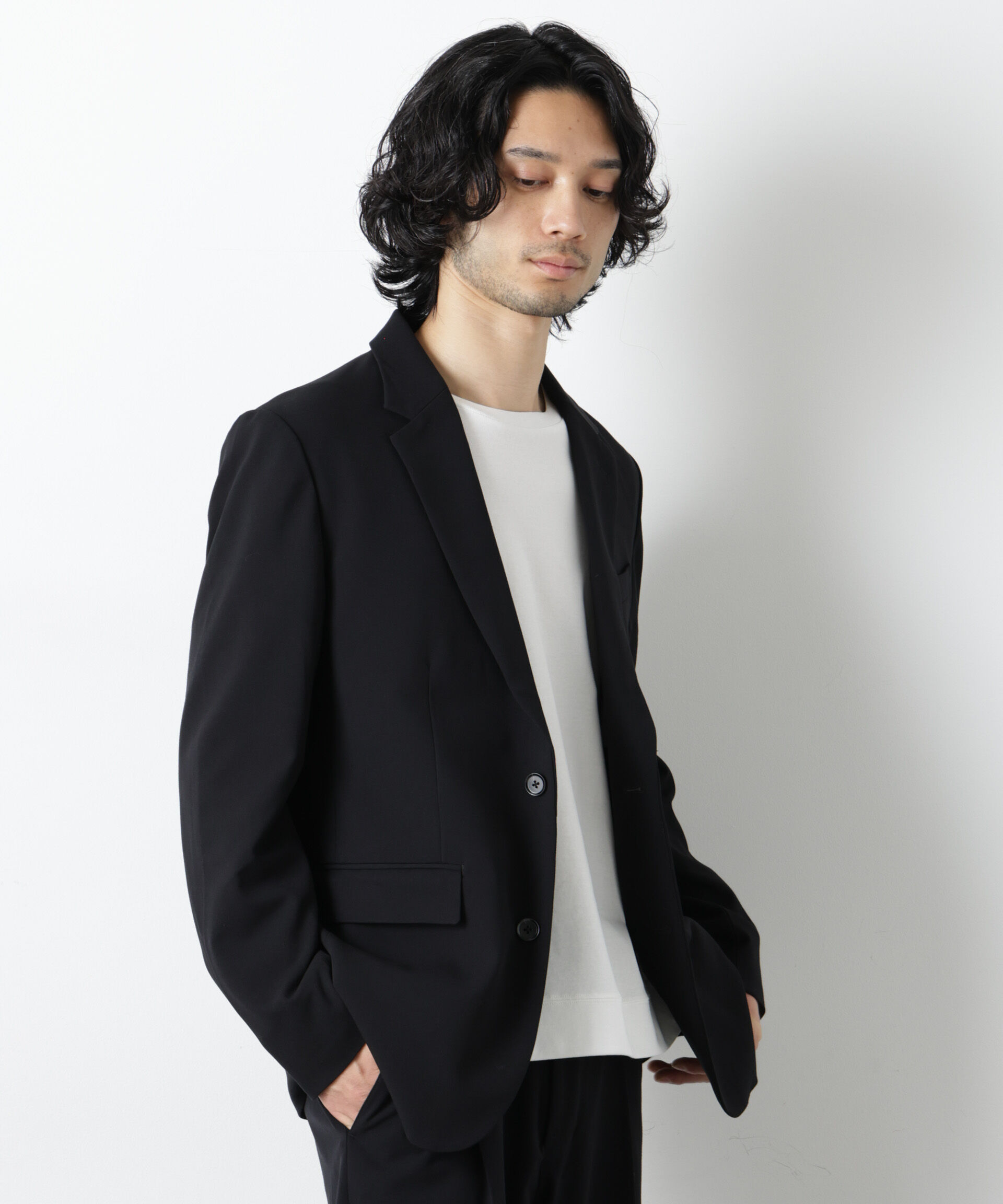 nano･universe「TR 2B アーバンジャケット（セットアップ可）」|テーラードジャケット|