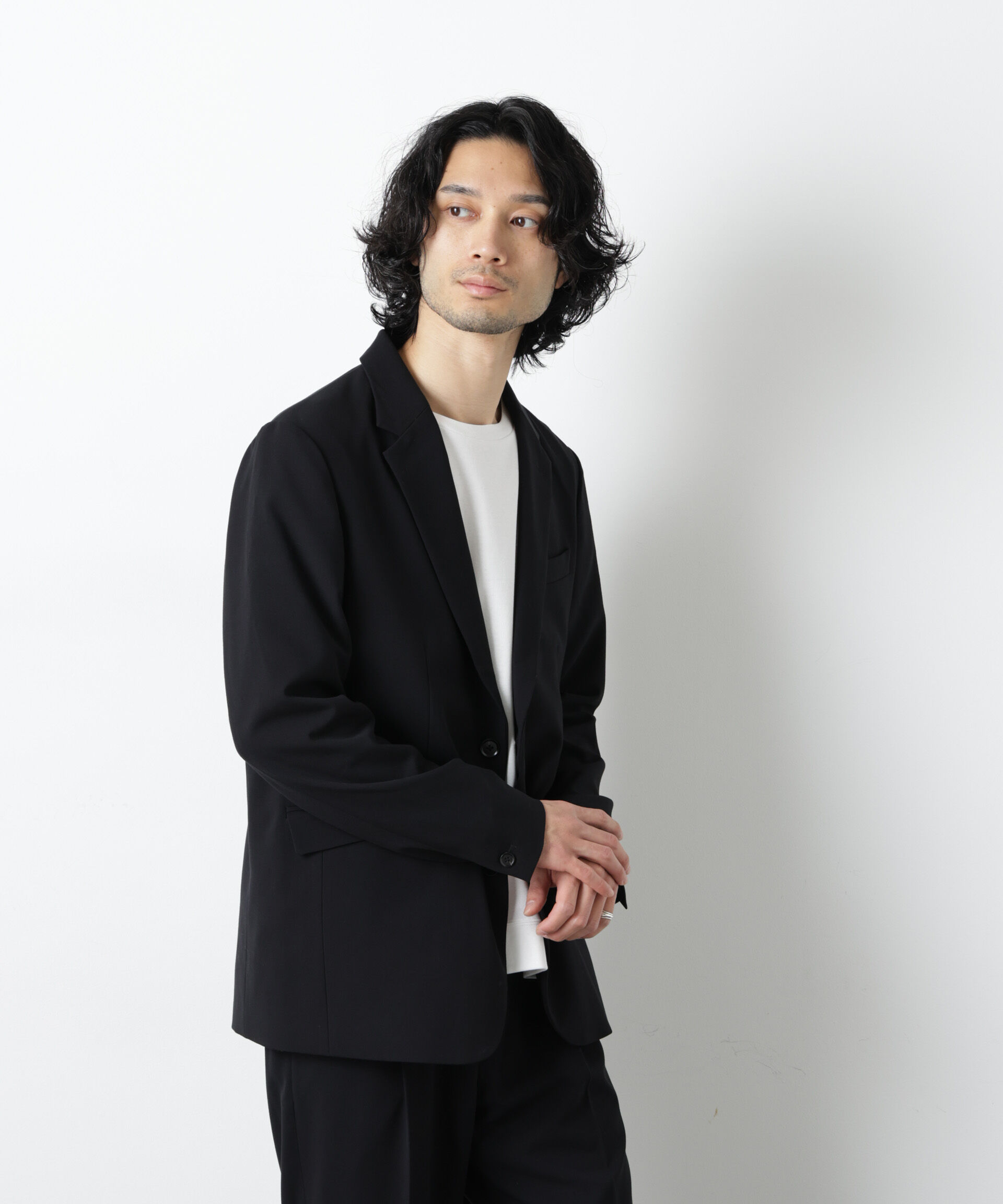 nano･universe「TR 2B アーバンジャケット（セットアップ可）」|テーラードジャケット|