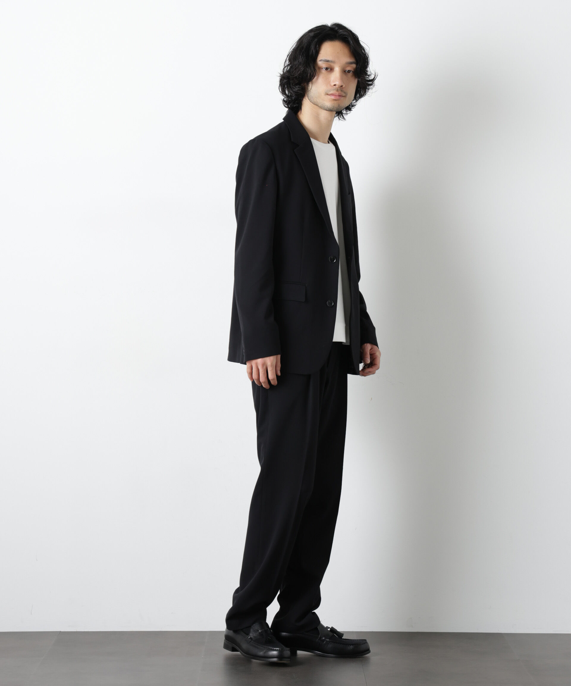 nano･universe「TR 2B アーバンジャケット（セットアップ可）」|テーラードジャケット|