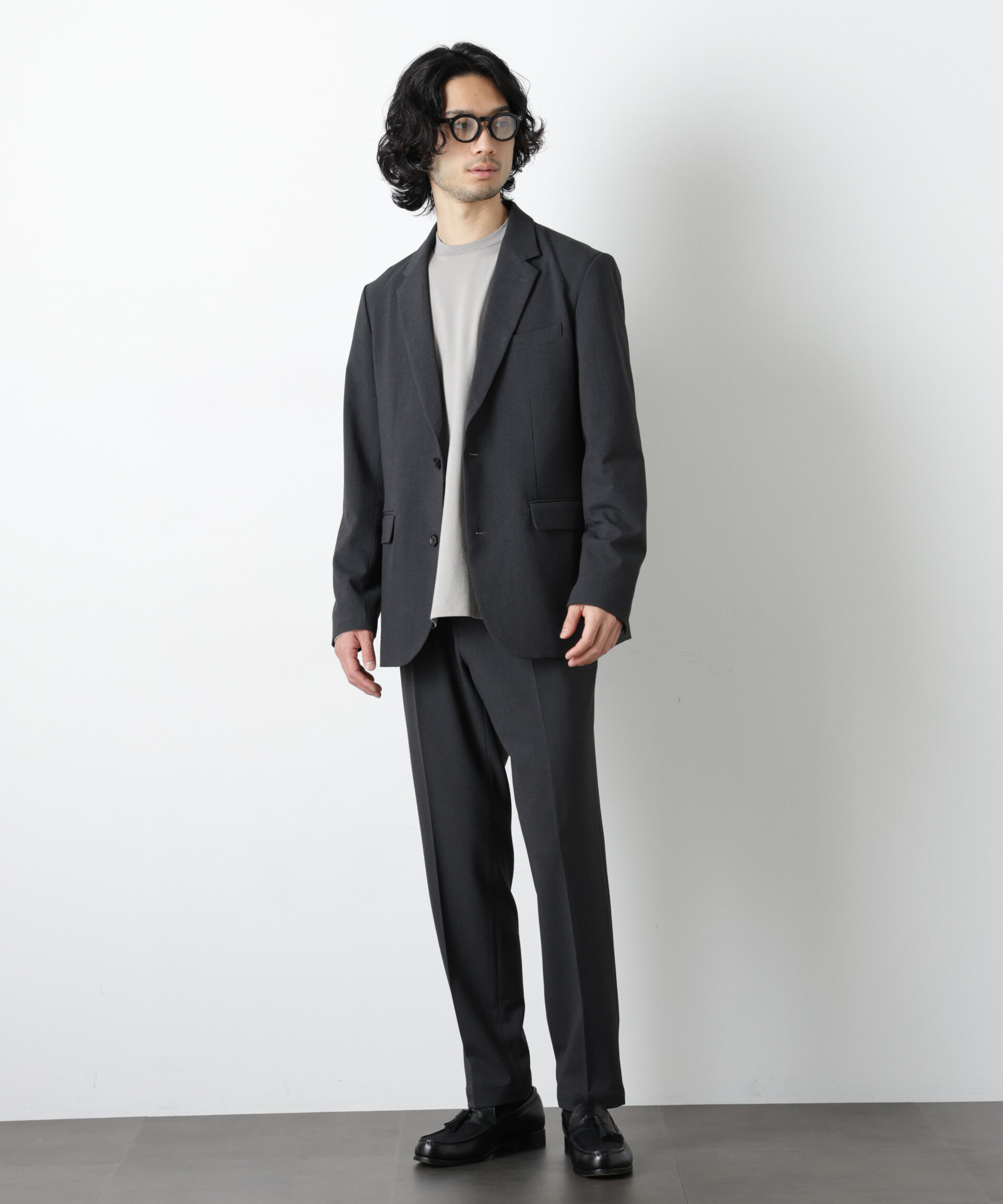 nano･universe「TR 2B アーバンジャケット（セットアップ可）」|テーラードジャケット|