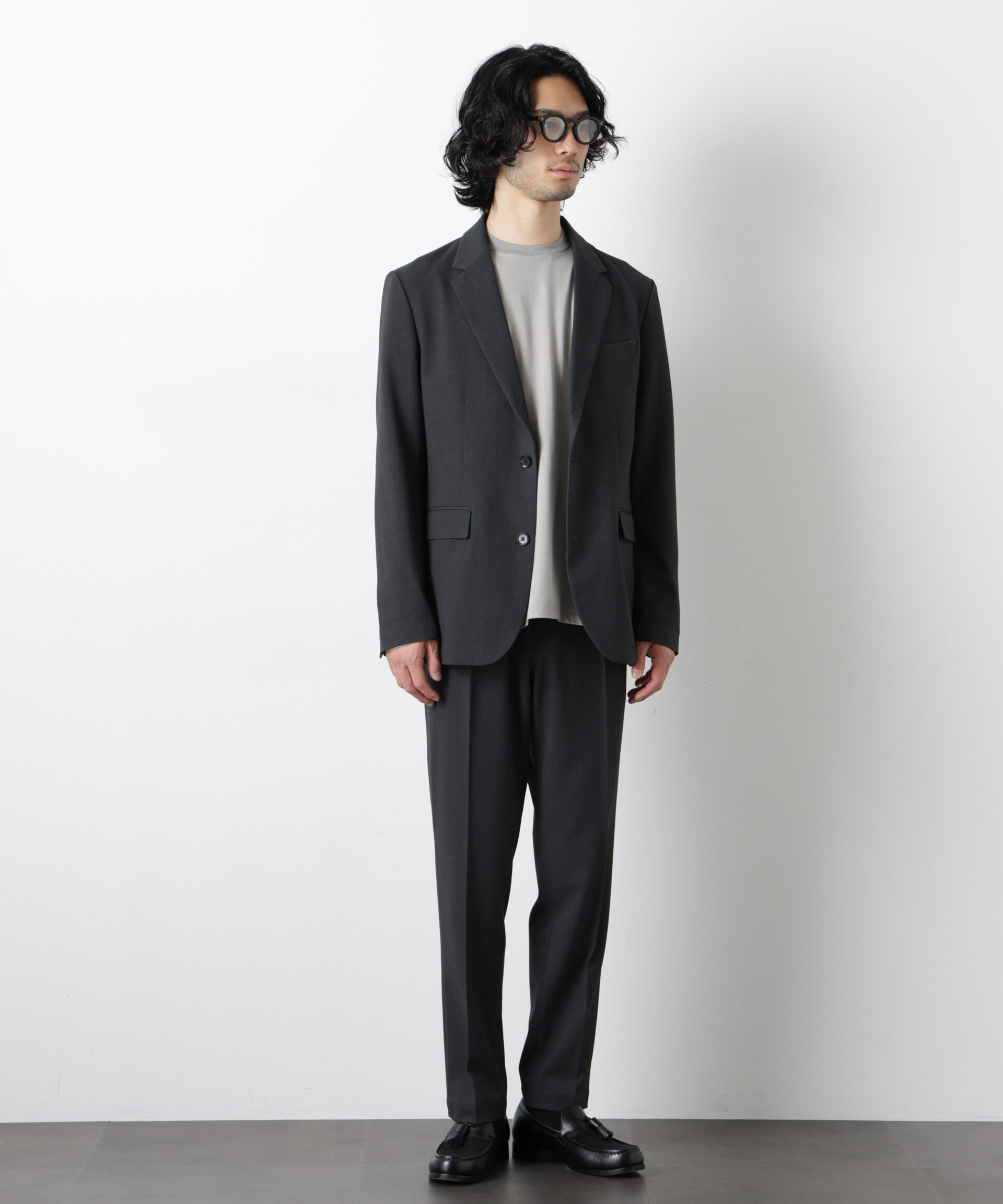 nano･universe「TR 2B アーバンジャケット（セットアップ可）」|テーラードジャケット|