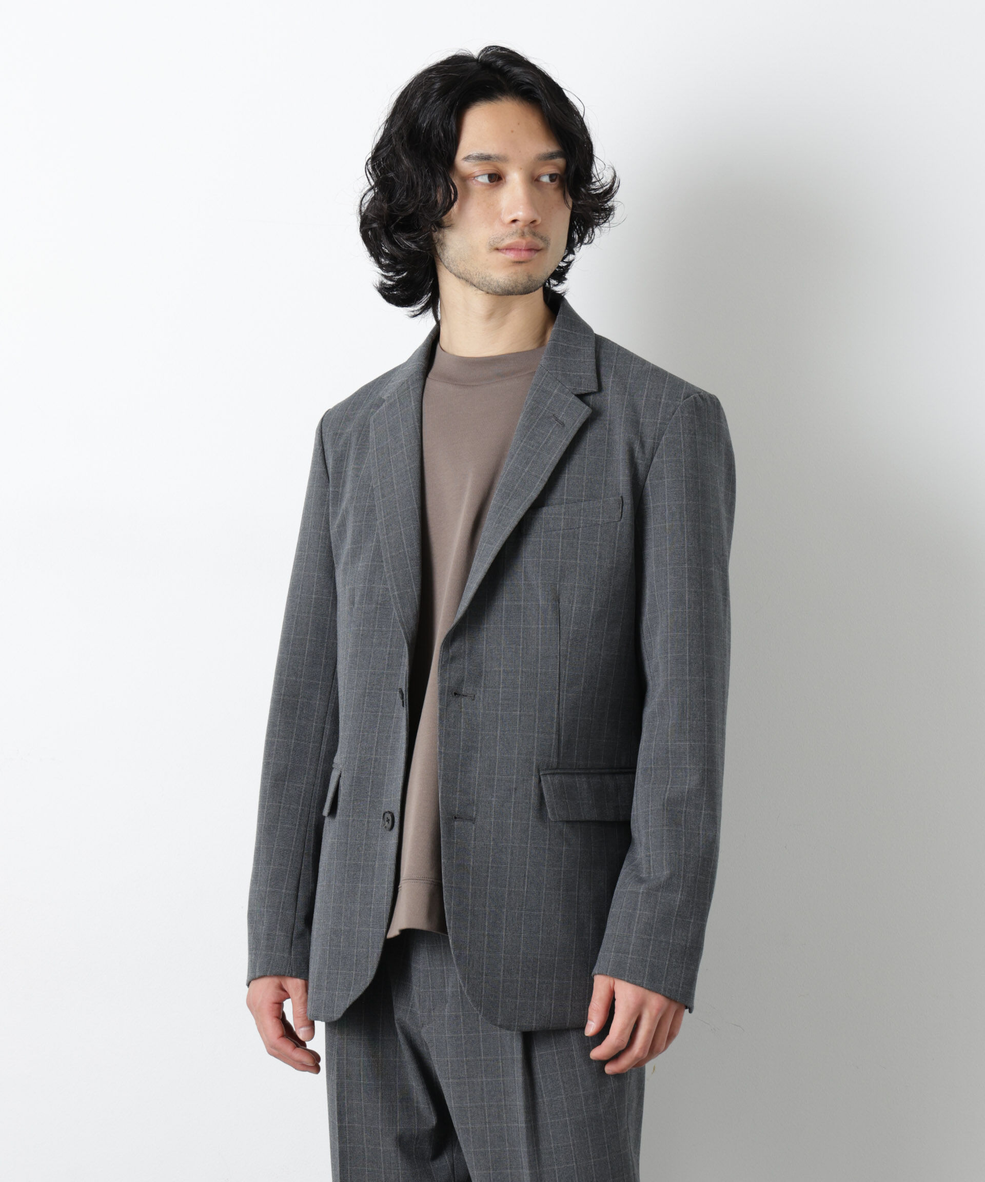 nano･universe「TR 2B アーバンジャケット（セットアップ可）」|テーラードジャケット|