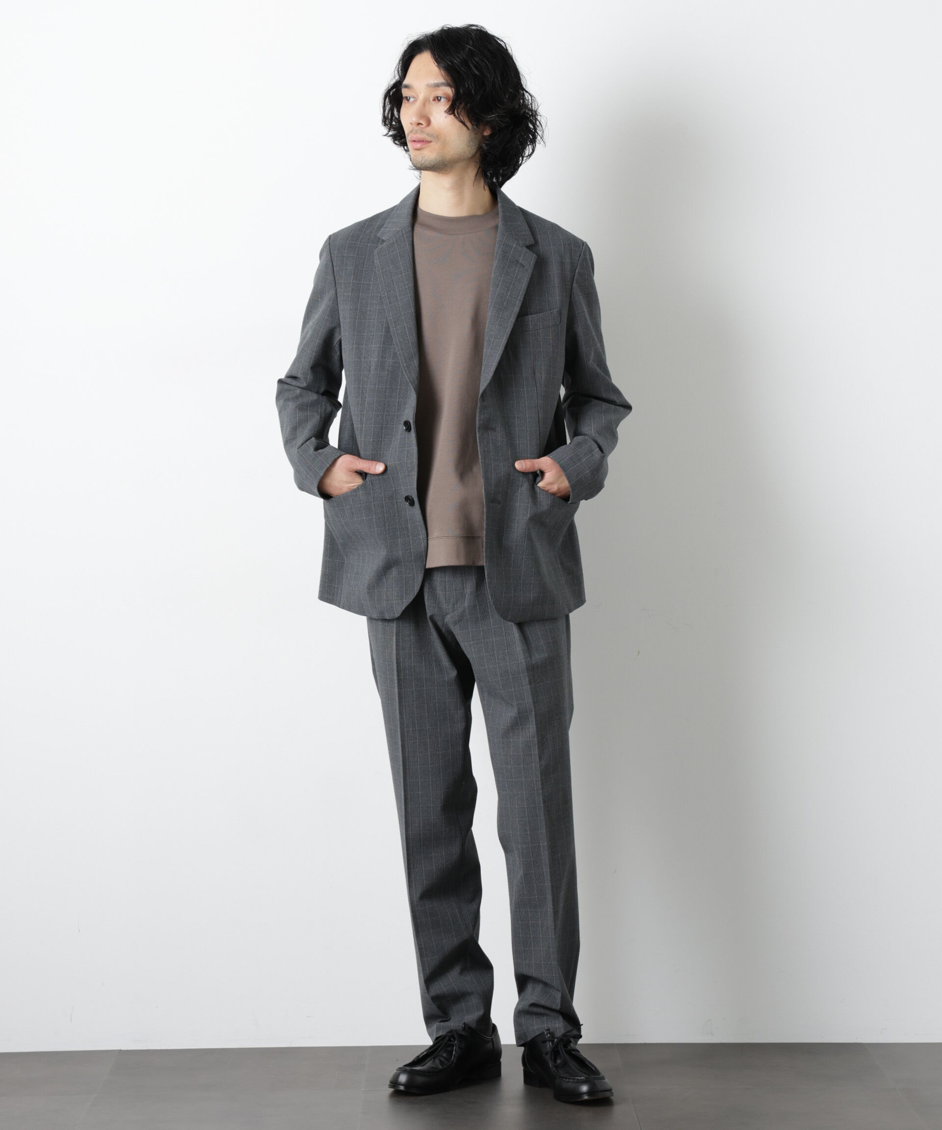 nano･universe「TR 2B アーバンジャケット（セットアップ可）」|テーラードジャケット|