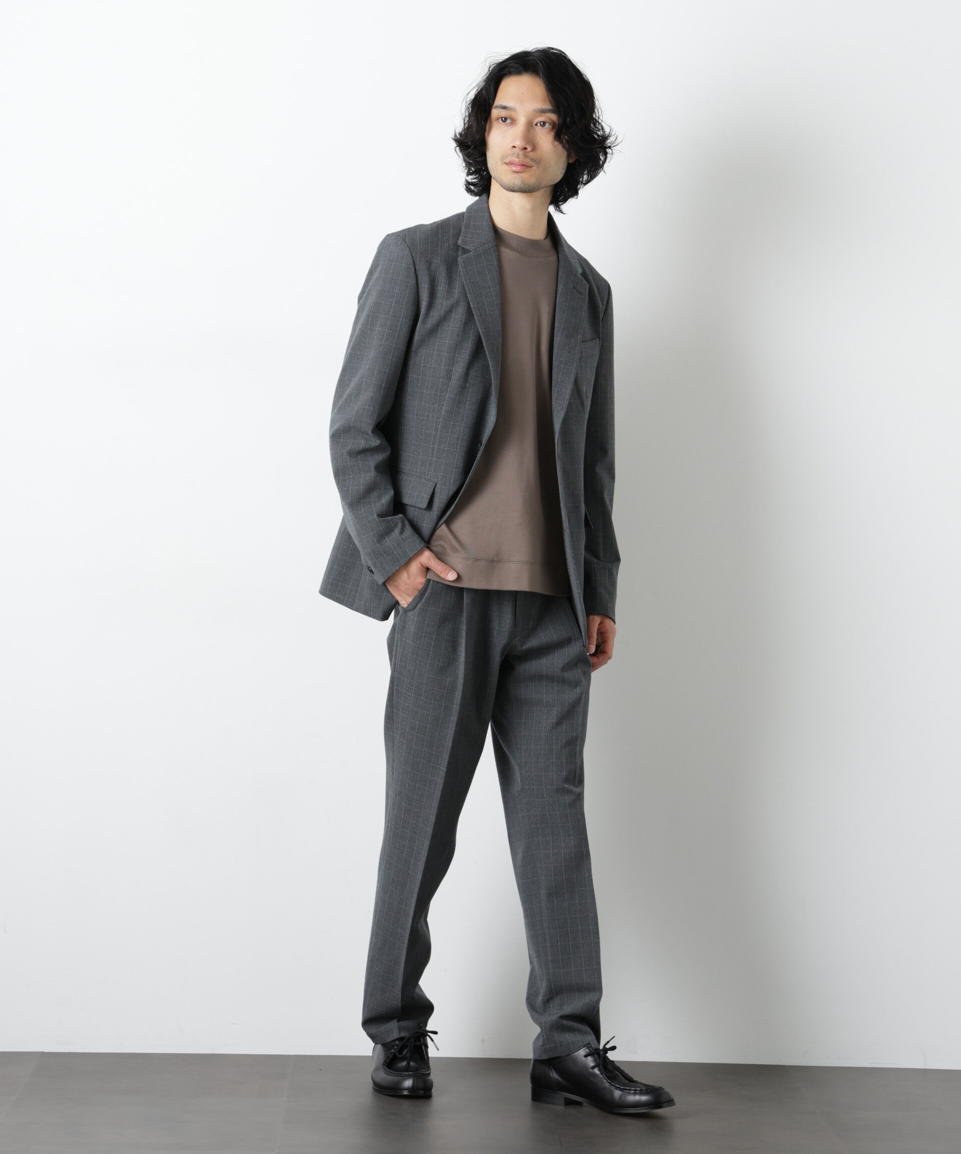 nano･universe「TR 2B アーバンジャケット（セットアップ可）」|テーラードジャケット|