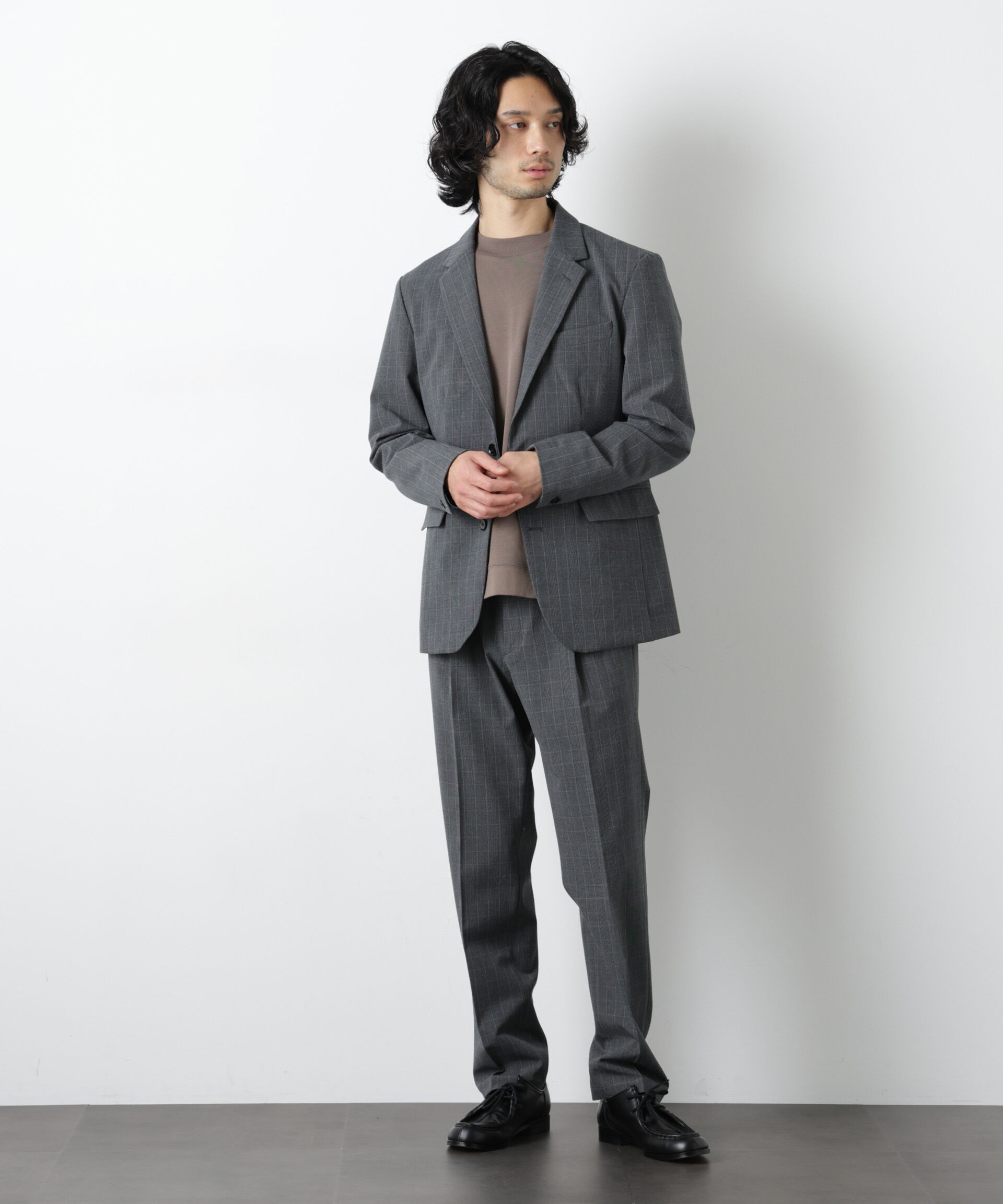 nano･universe「TR 2B アーバンジャケット（セットアップ可）」|テーラードジャケット|