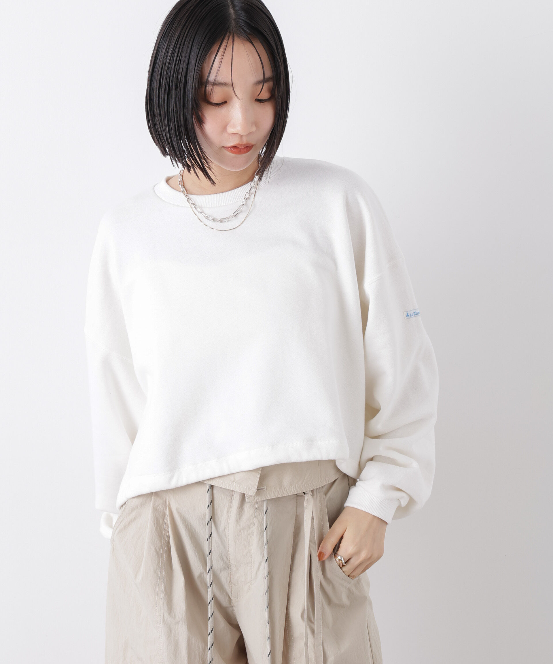 nano･universe「Le minor/COUPE」|Tシャツ・カットソー|ホワイト