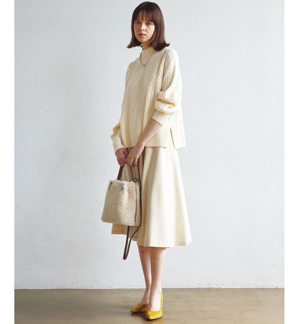 組曲「T/Rツイルストレッチ フレアスカート」|スカート|