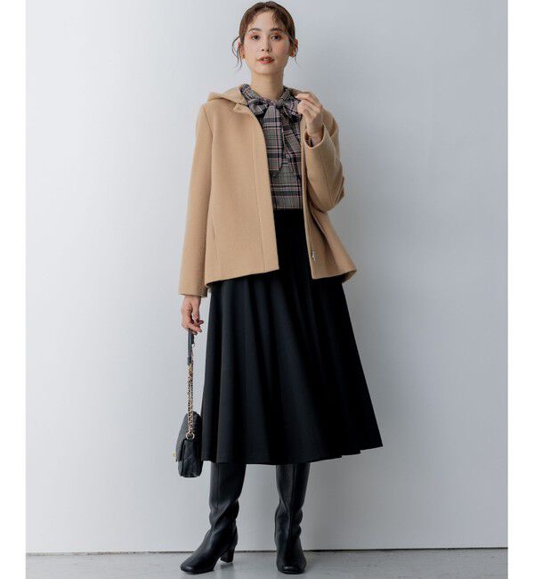 組曲「T/Rツイルストレッチ フレアスカート」|スカート|