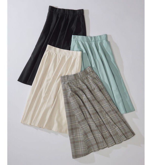 組曲「T/Rツイルストレッチ フレアスカート」|スカート|ｽﾓｰｷｰｸ