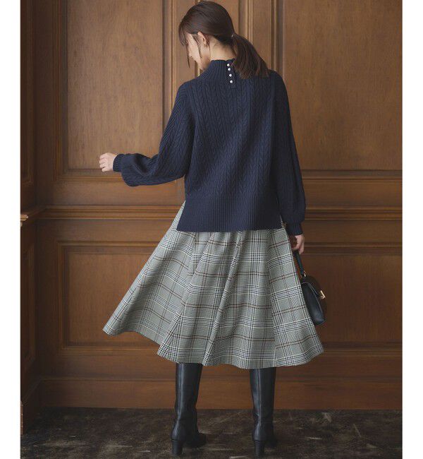 組曲「T/Rツイルストレッチ フレアスカート」|スカート|