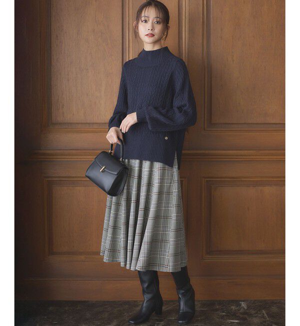 組曲「T/Rツイルストレッチ フレアスカート」|スカート|